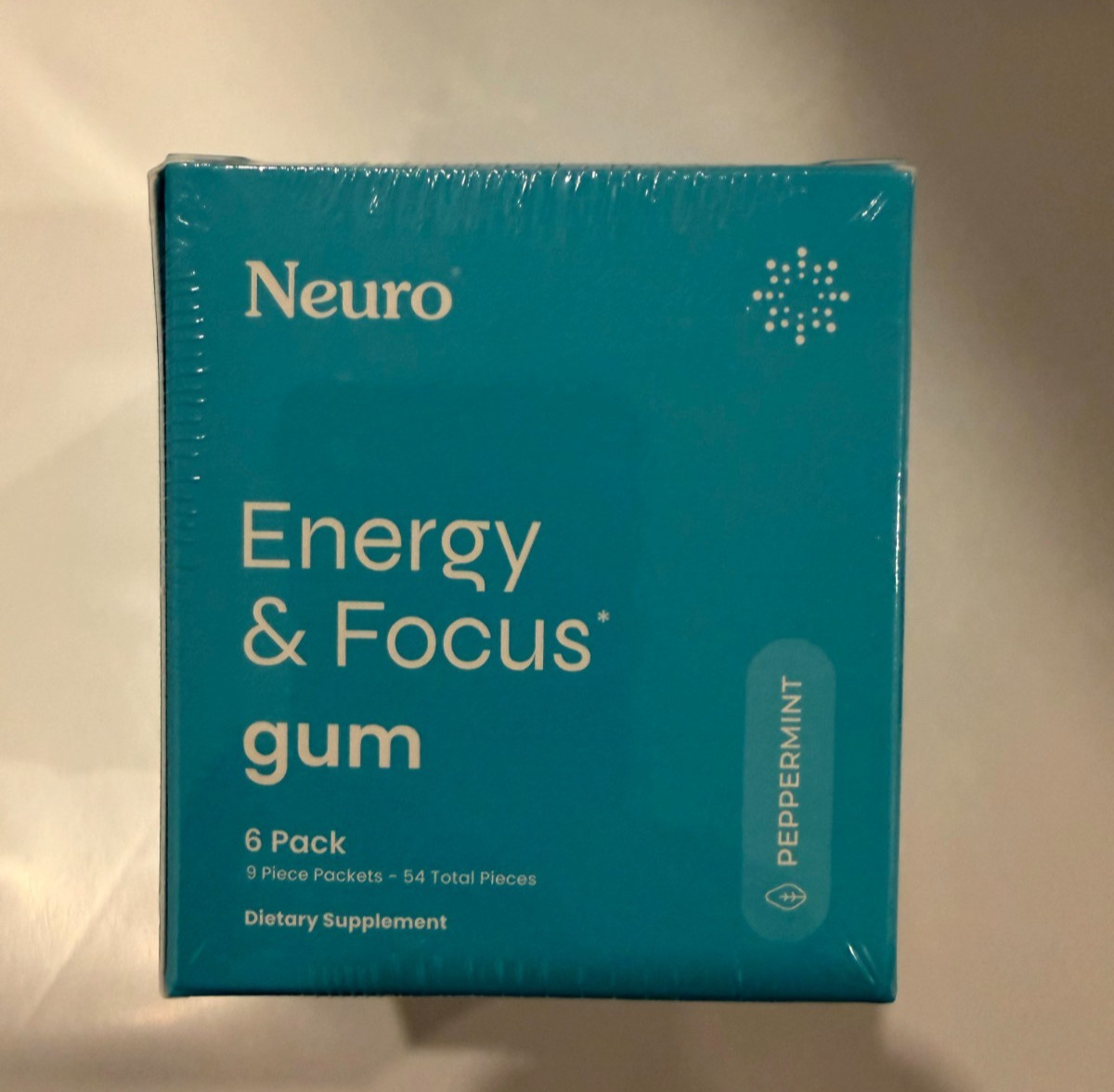 Neuro Mints Energy and Focus 54 Pieces - Peppermint