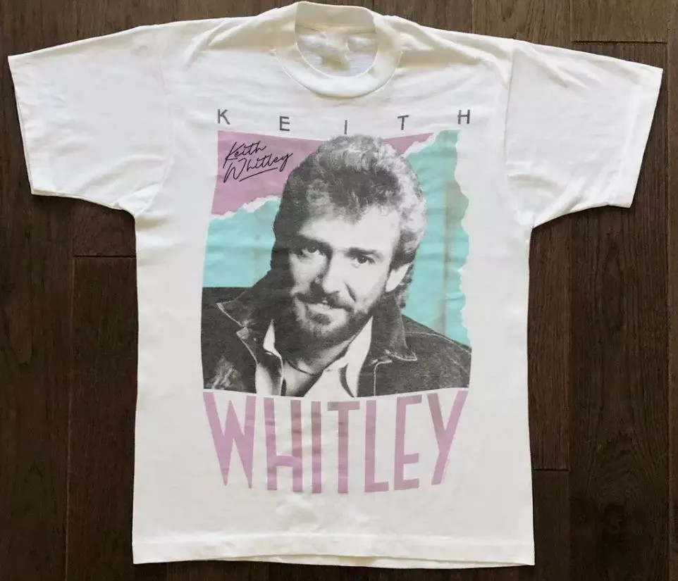 Vintage Country Music Keith Whitley T-Shirt White Unisex Size S-5XL IM049