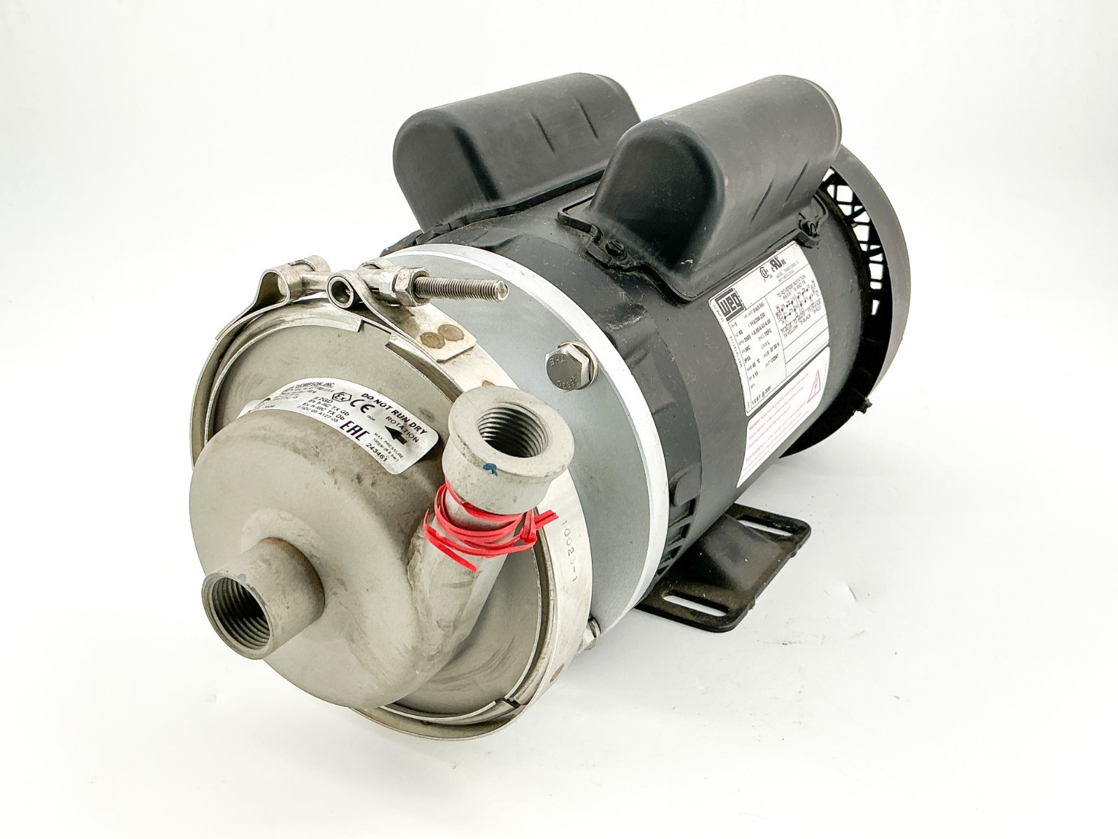 New Finish Thompson AC4STS1V350B015C15 Cent Pump 1PH 230V 3500RPM 8A - No Box New Finish Thompson AC4STS1V350B015C15 Cent Pump 1PH 230V 3500RPM 8A - No Box