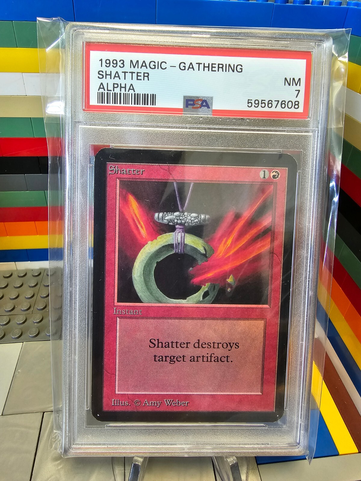 1993 MTG Magic the Gathering Shatter Alpha PSA 7 1993 MTG Magic the Gathering Shatter Alpha PSA 7