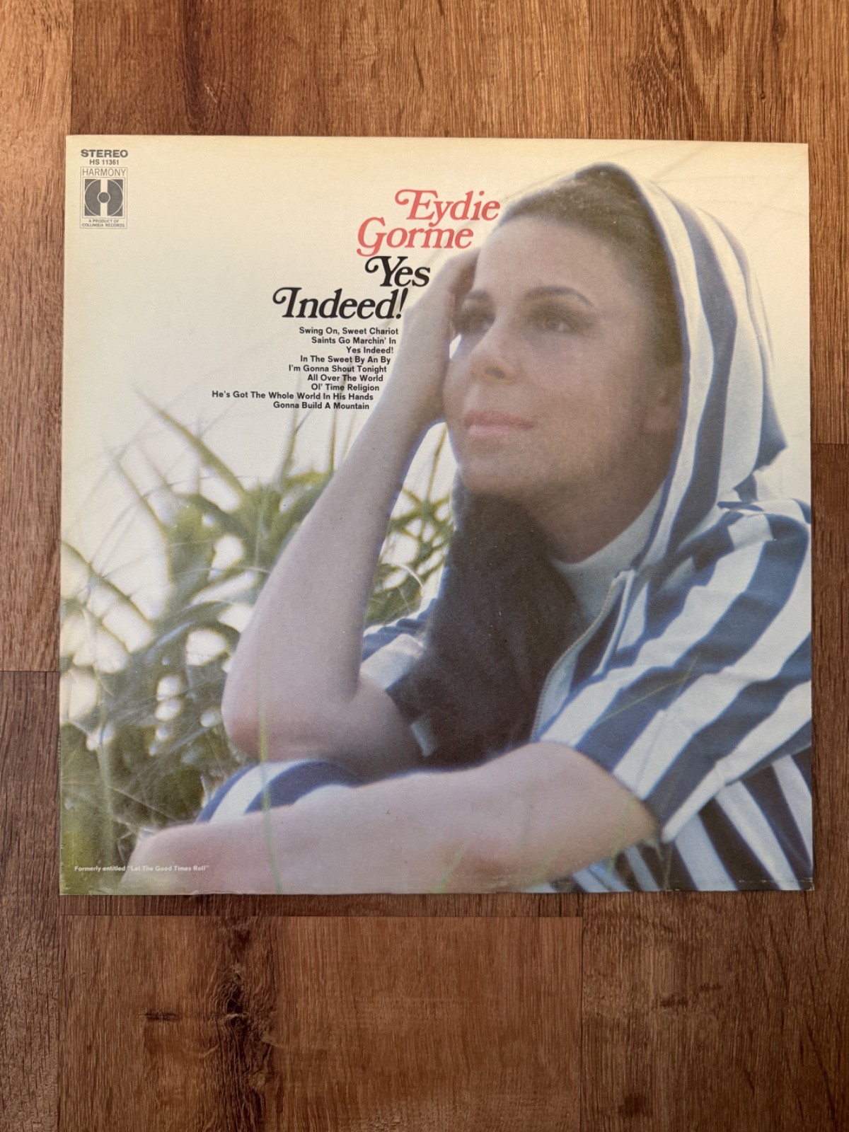 Eydie Gorme Yes Indeed Vinyl LP Traditional Pop Harmony HS 11361 Stereo