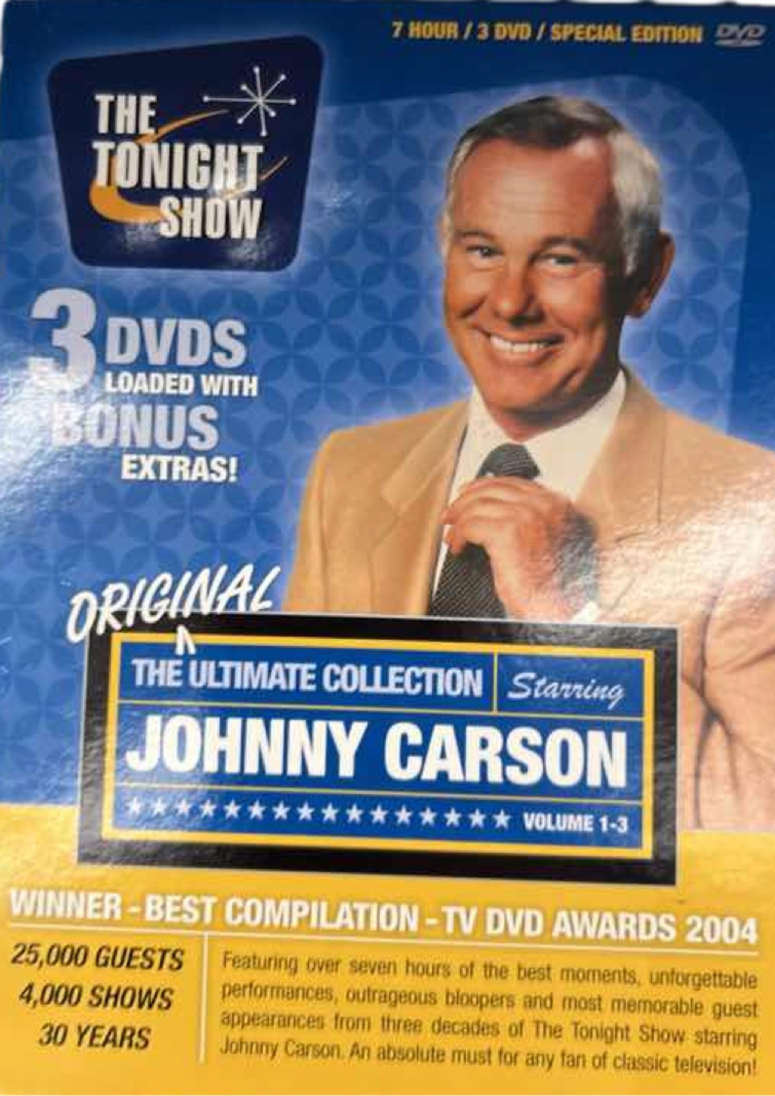 The Tonight Show Starring Johnny Carson The Ultimate Collection 3 DVD Set