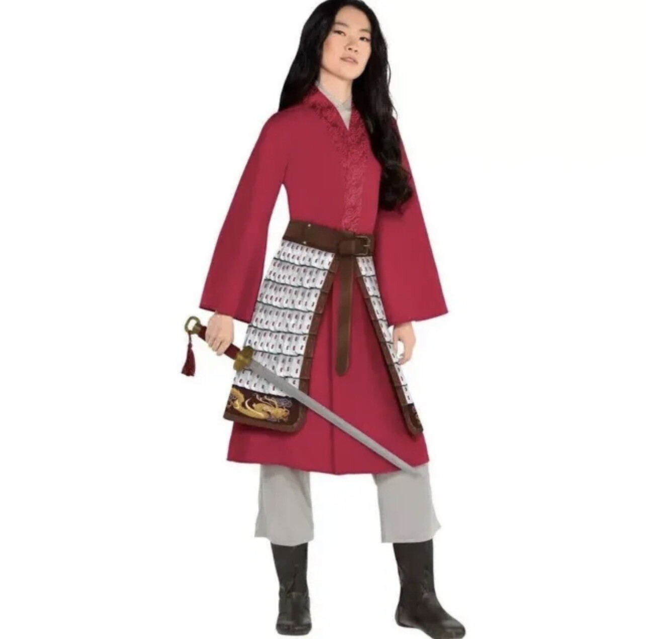 Disney Mulan Live Action Adult Costume Small 2-4, New