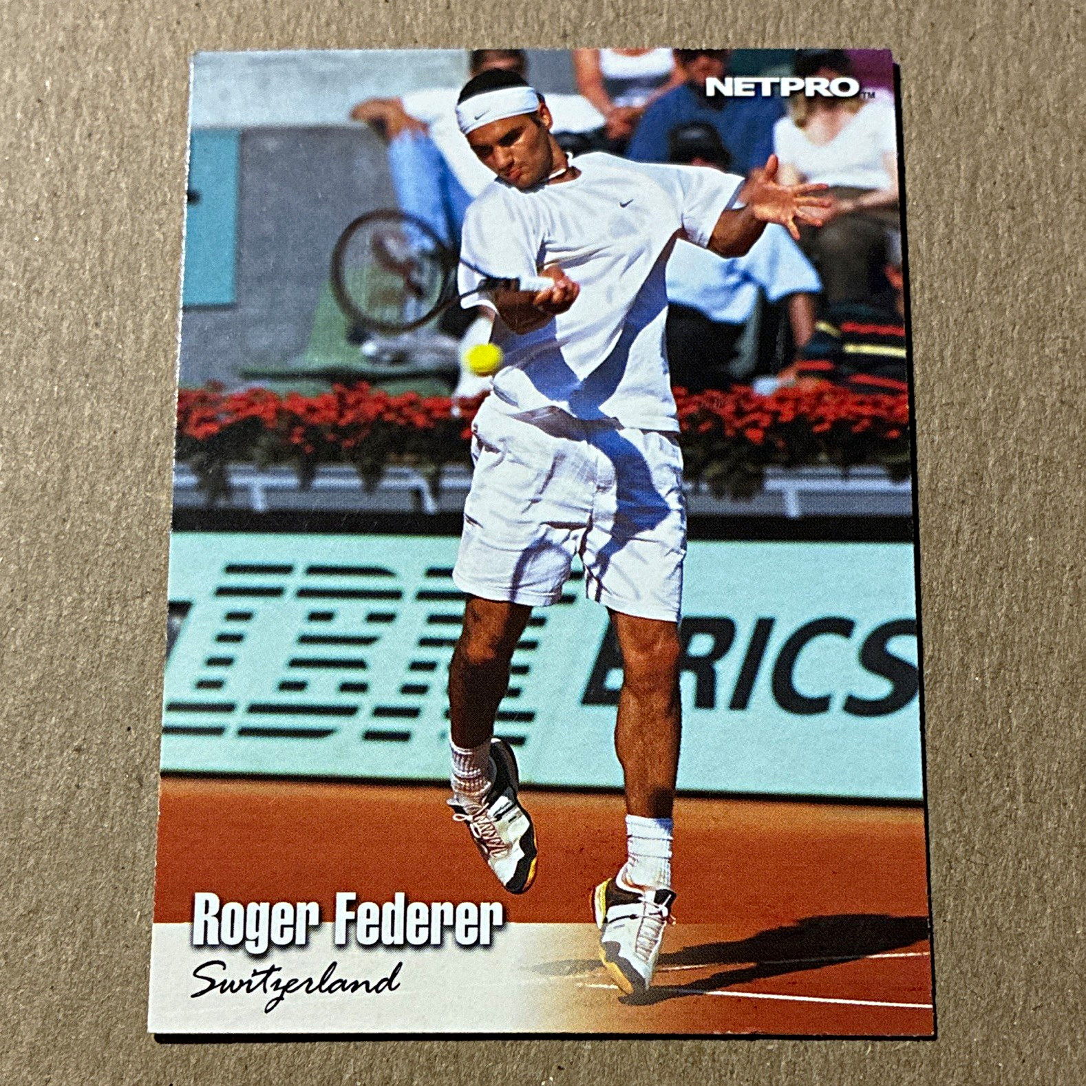 Roger Federer NetPro 2003 Switzerland #11 Base RC Tennis Trading Card ROOKIE Roger Federer NetPro 2003 Switzerland #11 Base RC Tennis Trading Card ROOKIE