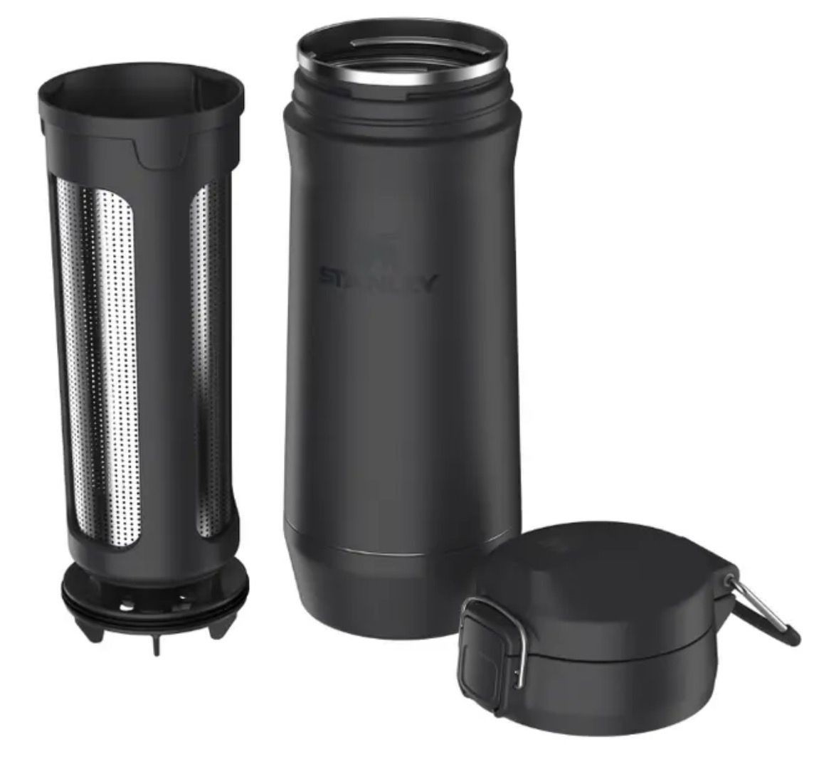 Yerbera Stanley Classic Stay Fresh 500 NEGRO Despolvillador De Yerba Mate Tamiza Yerbera Stanley Classic Stay Fresh 500 NEGRO Despolvillador De Yerba Mate Tamiza