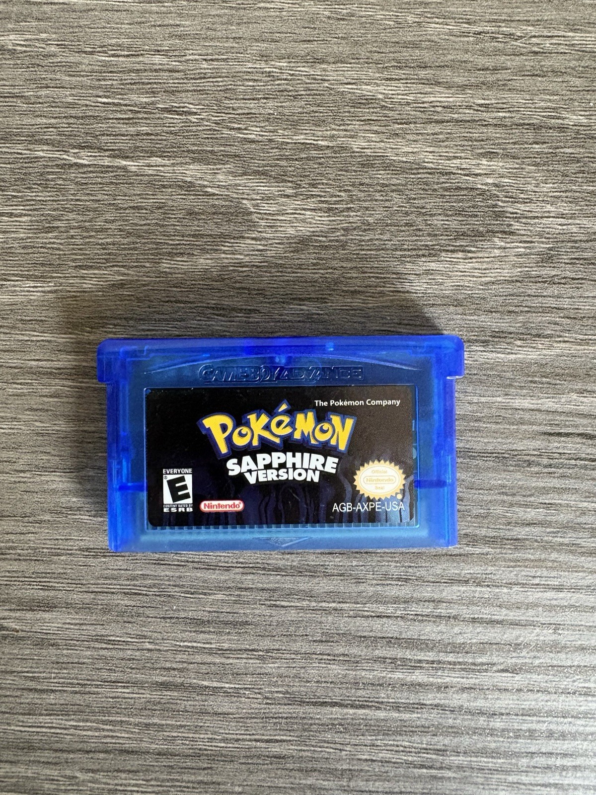 Nintendo Pokémon Sapphire GBA Cartridge Tested and Working Clean and Nice Nintendo Pokémon Sapphire GBA Cartridge Tested and Working Clean and Nice
