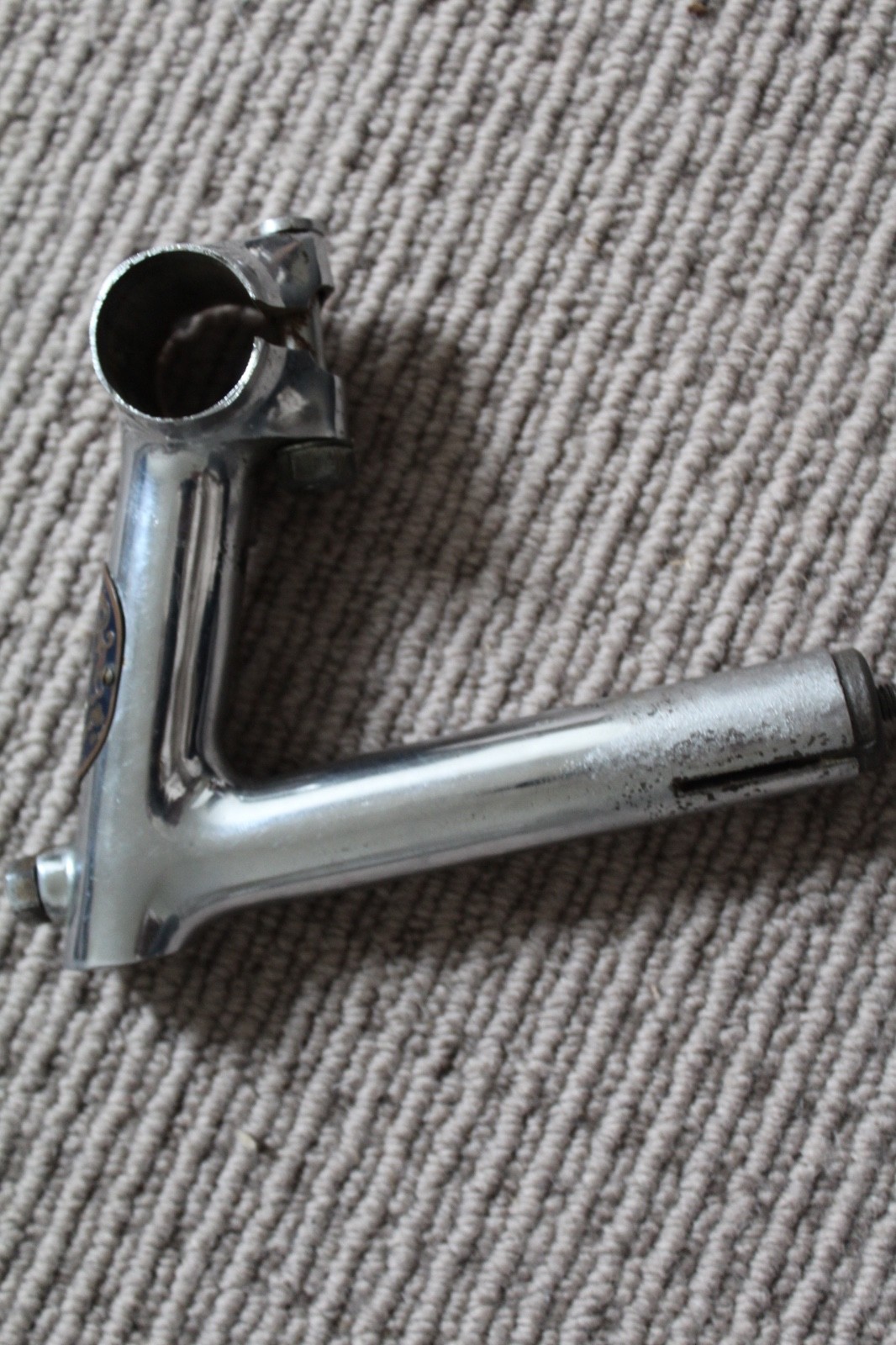 Vintage Cinelli badged steel road stem 9cm