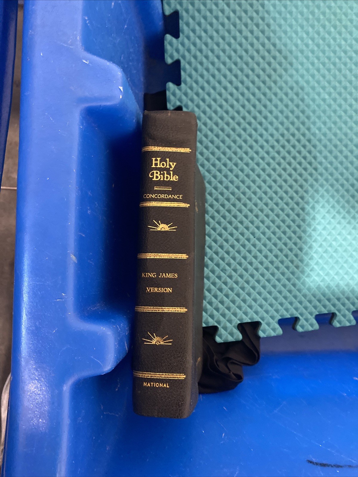 Holy Bible 1944 KJV National Bible Press Maps Indexed Concordance Damaged
