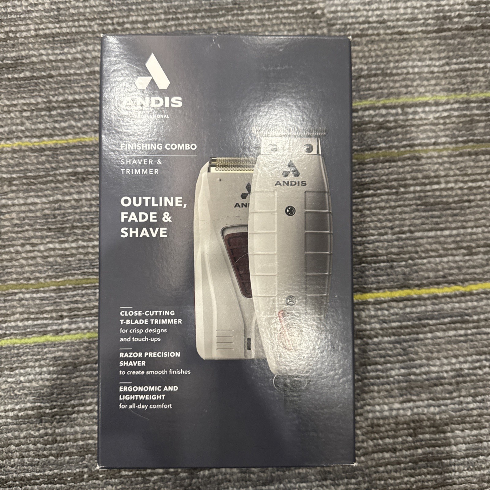 Andis Finishing Combo T-Outliner Trimmer/ Foil Shaver Kit 17270 Andis Finishing Combo T-Outliner Trimmer/ Foil Shaver Kit 17270