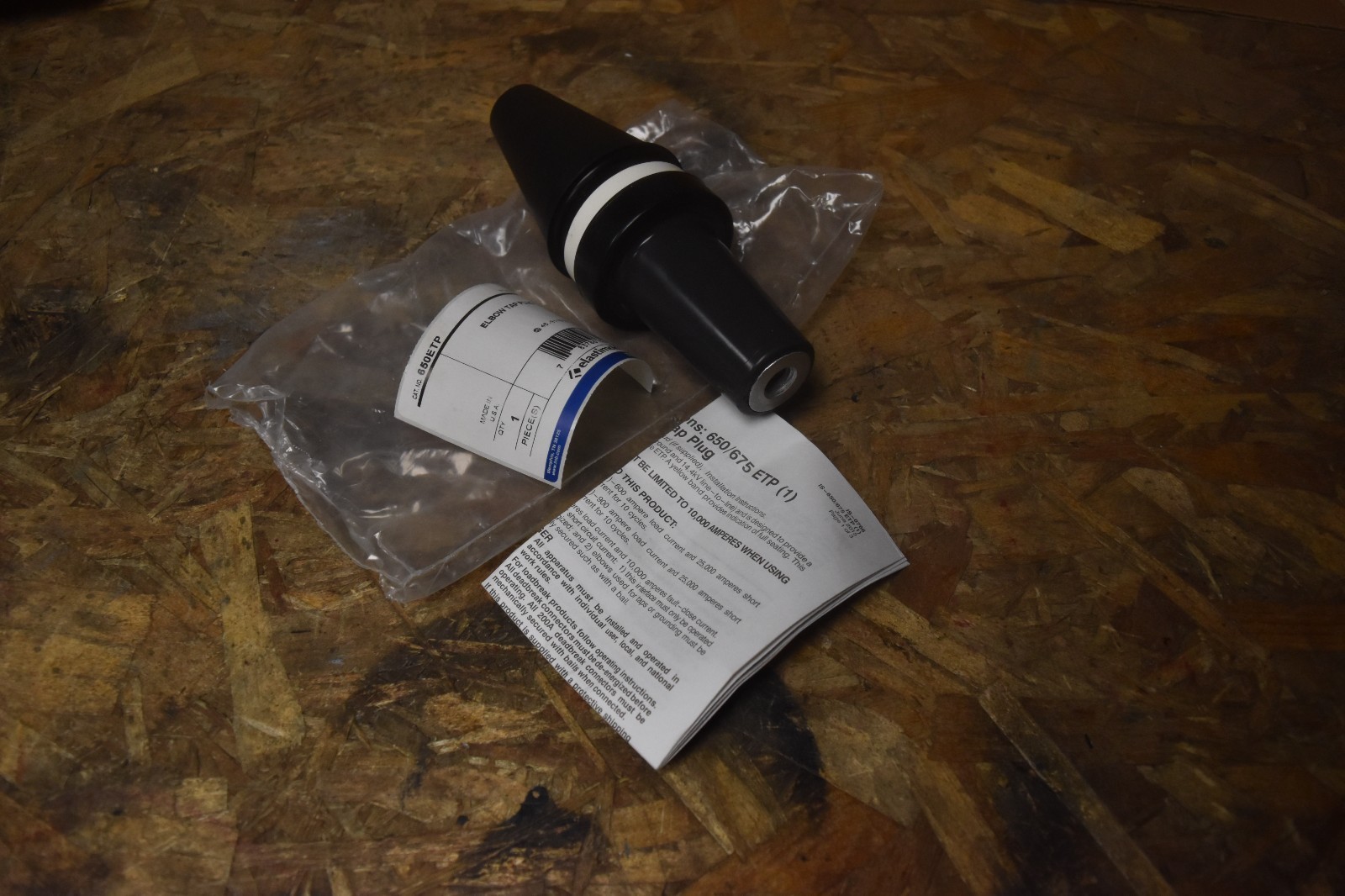 LOT OF 5 ELASTIMOLD K650ETP Elbow Tap Plug 15KV NOS 
