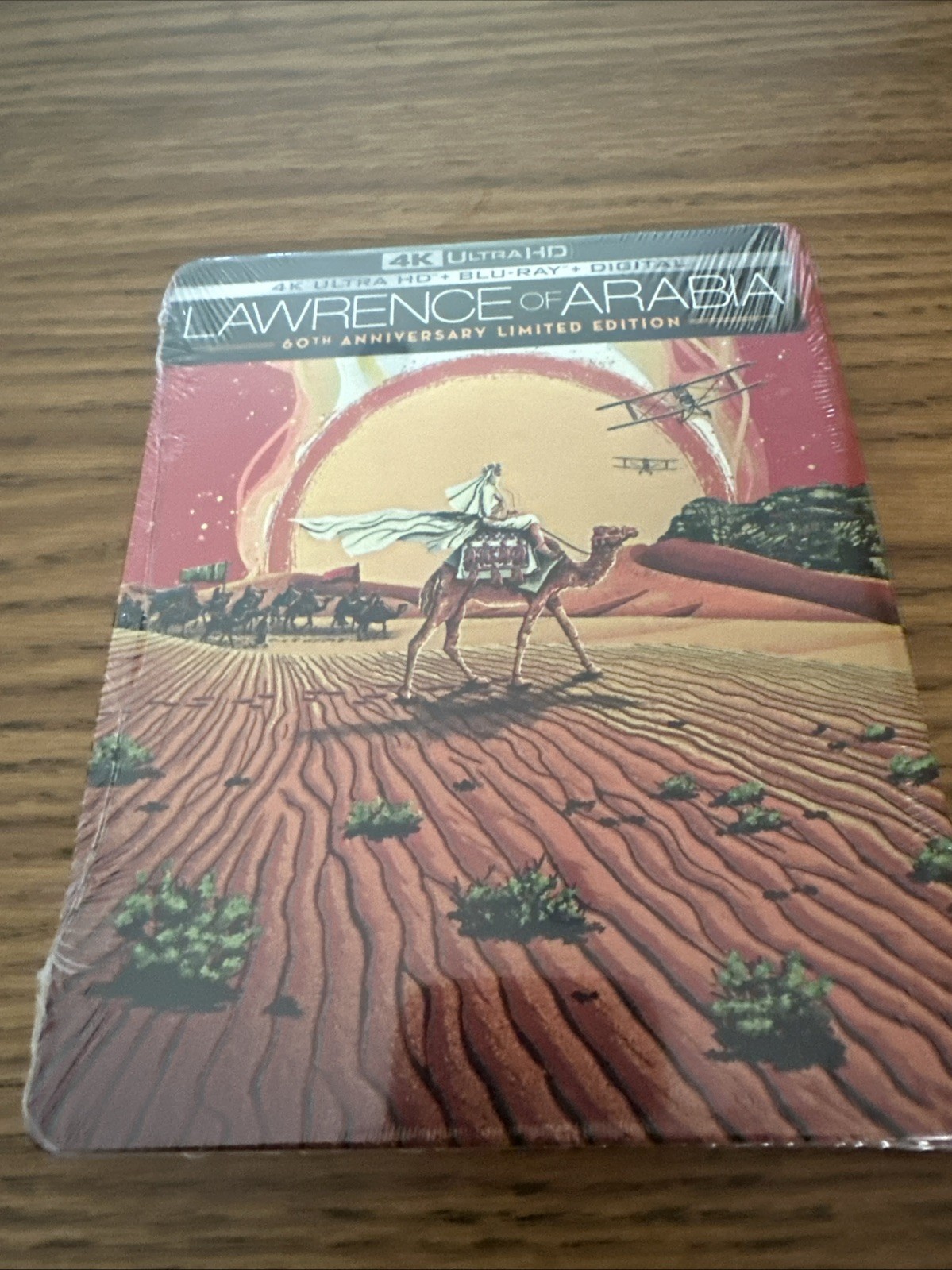 Lawrence of Arabia Steelbook (60th Anniversary Limited Edition) (Ultra HD, 1962) Lawrence of Arabia Steelbook (60th Anniversary Limited Edition) (Ultra HD, 1962)