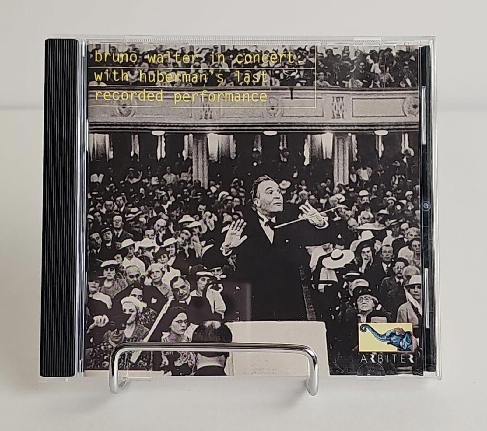 Bruno Walter In Concert: With Huberman's Last Recorded Performance CD, 2003
