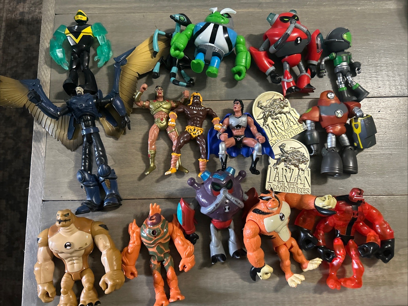Mixed Lot Vintage Action Figures