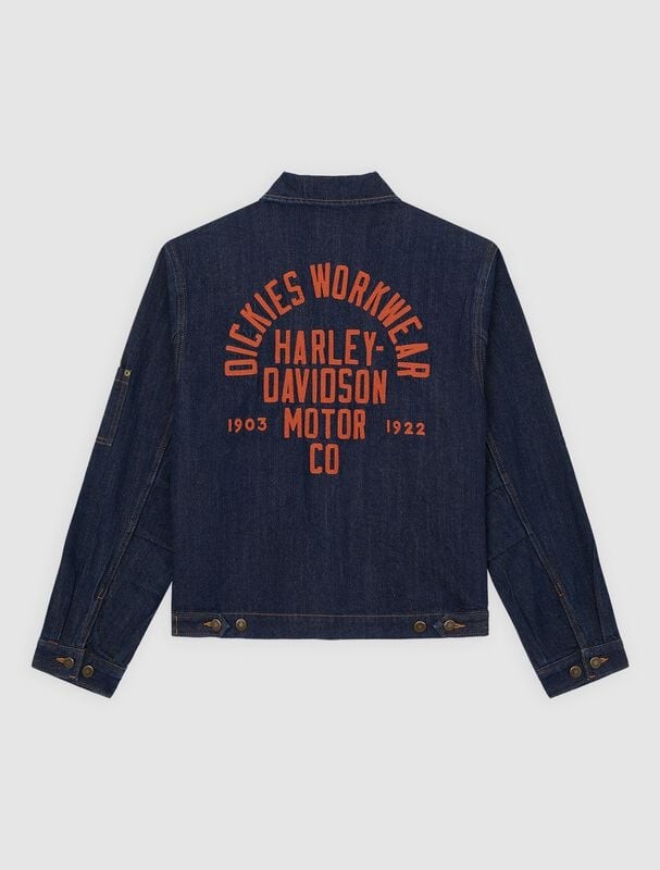 Dickies x Harley Davidson Denim Jacket (c) Dickies x Harley Davidson Denim Jacket (c)