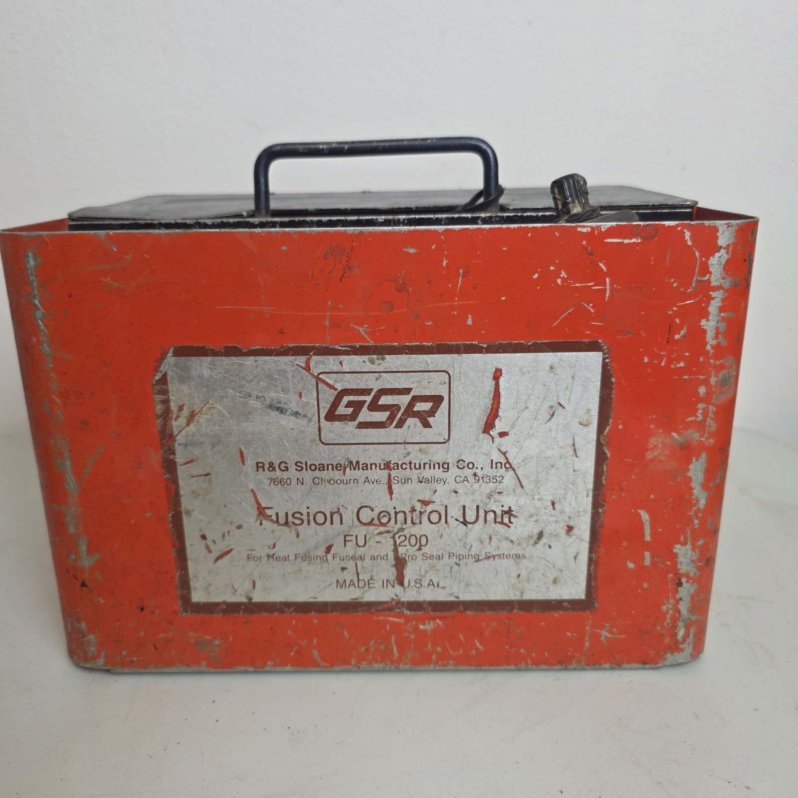 R&G Sloane Manufacturing Fusion Control Unit FU-1200 R&G Sloane Manufacturing Fusion Control Unit FU-1200