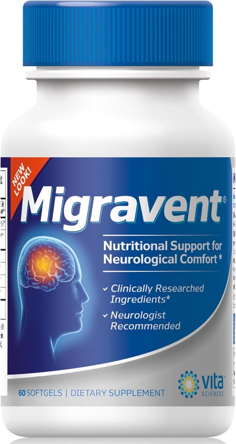 Vita Sciences Migravent – Advanced Nutritional Formula with Magnesium,... 
