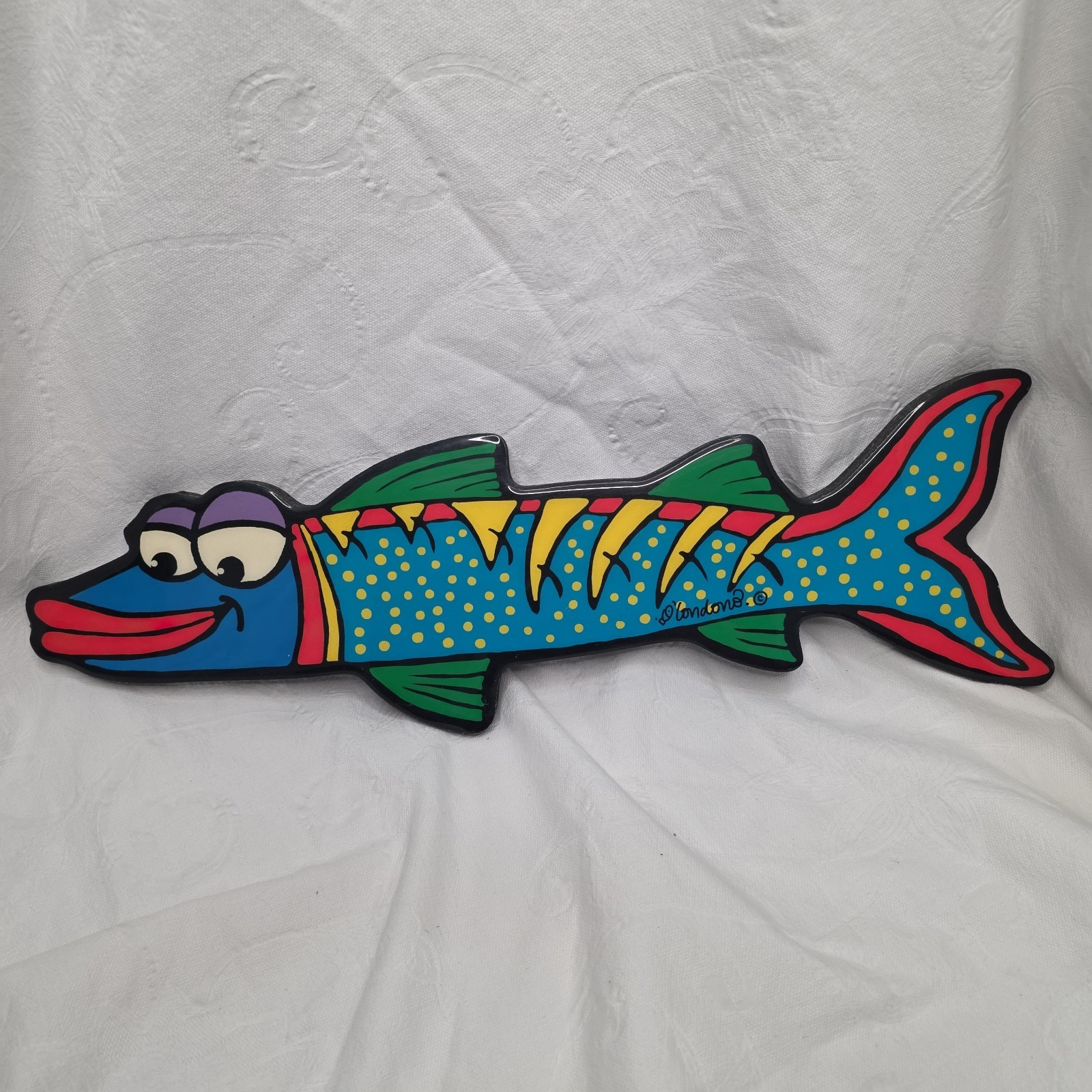 Olga Londono Art Studio Colorful Vibrant Fish Wall Decor Olga Londono Art Studio Colorful Vibrant Fish Wall Decor