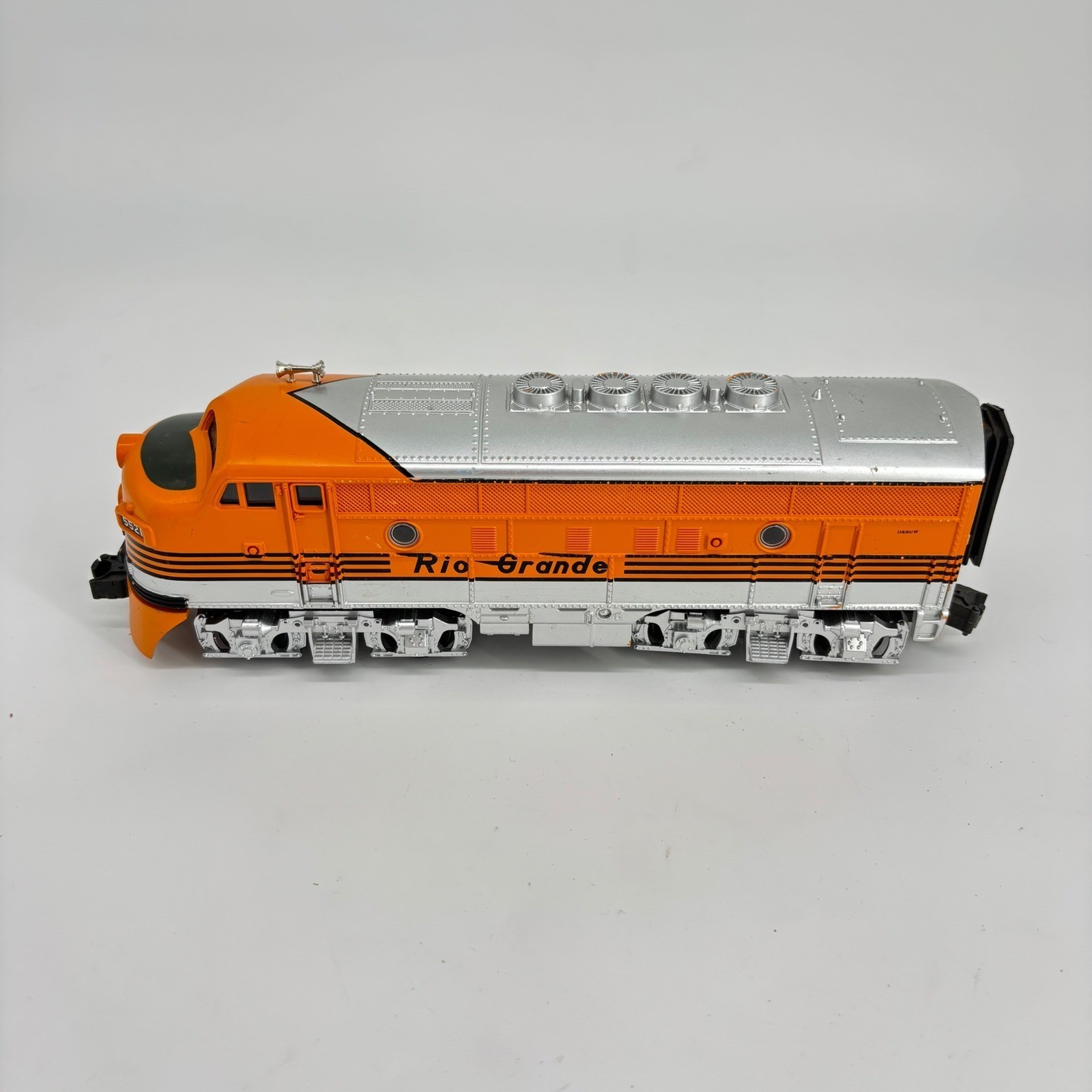 MTH Rio Grande Diesel Locomotive O Scale Orange Silver 5521 F3 A-Unit VTG