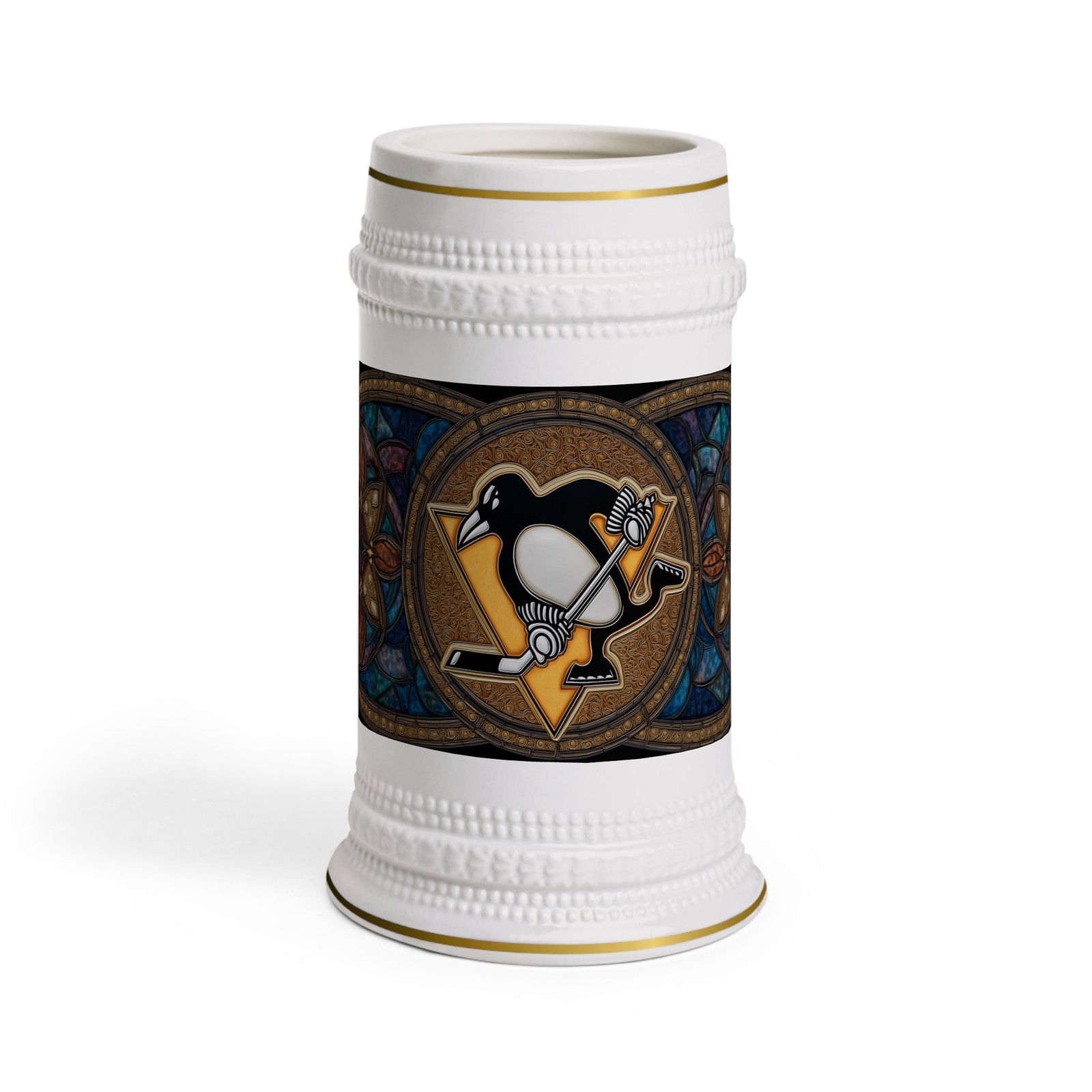 Pittsburgh Penguins Beer Stein Mug