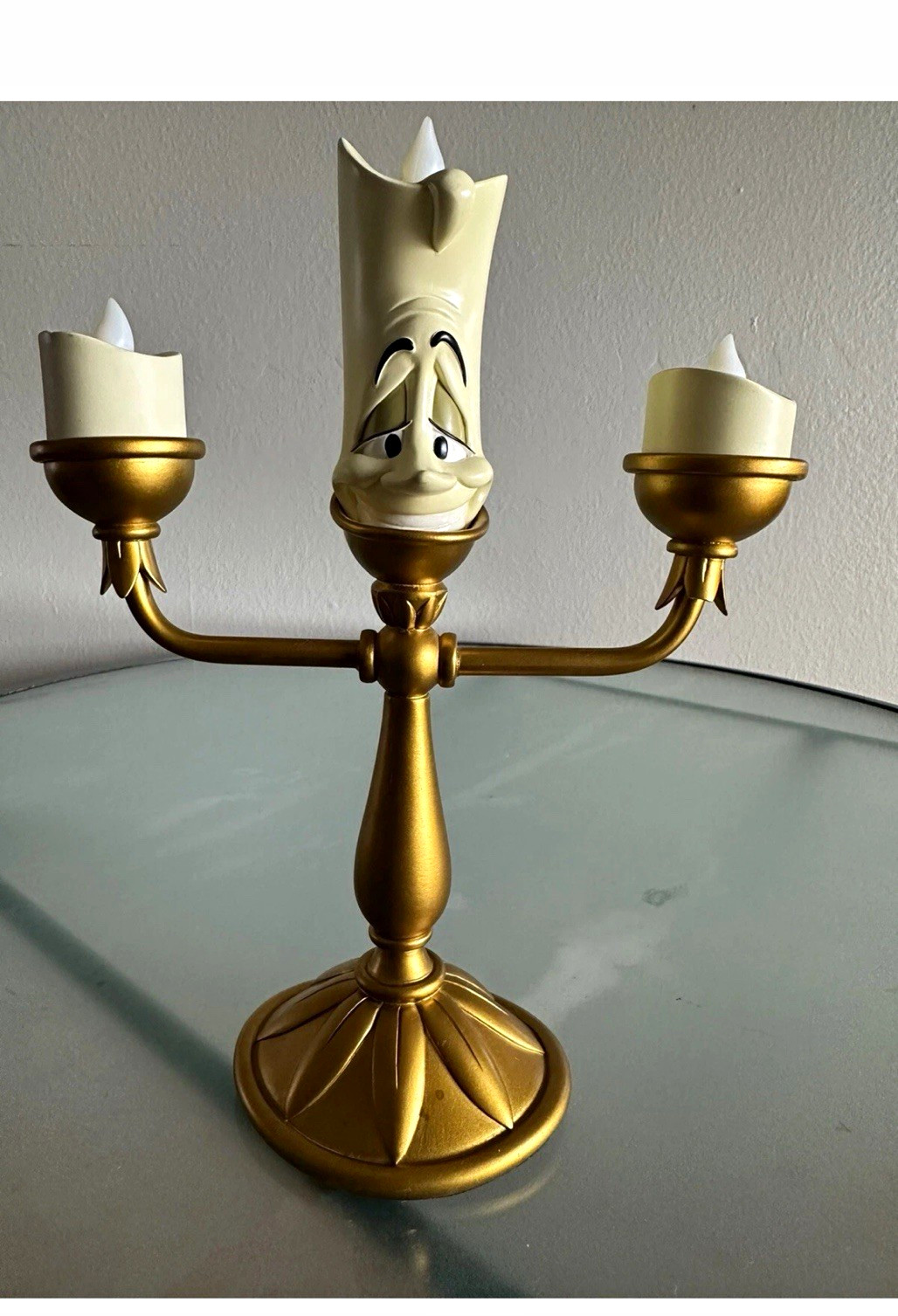 Disney  world park beauty and the beast ￼Lumiere Electric Candelabra exclusive ￼