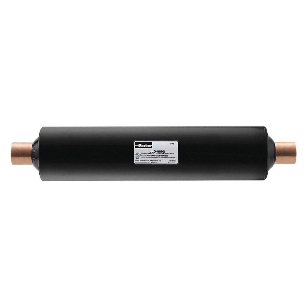 PARKER LLD-607S Liquid Line Filter Dryer,15.9in L,650psi 463L46