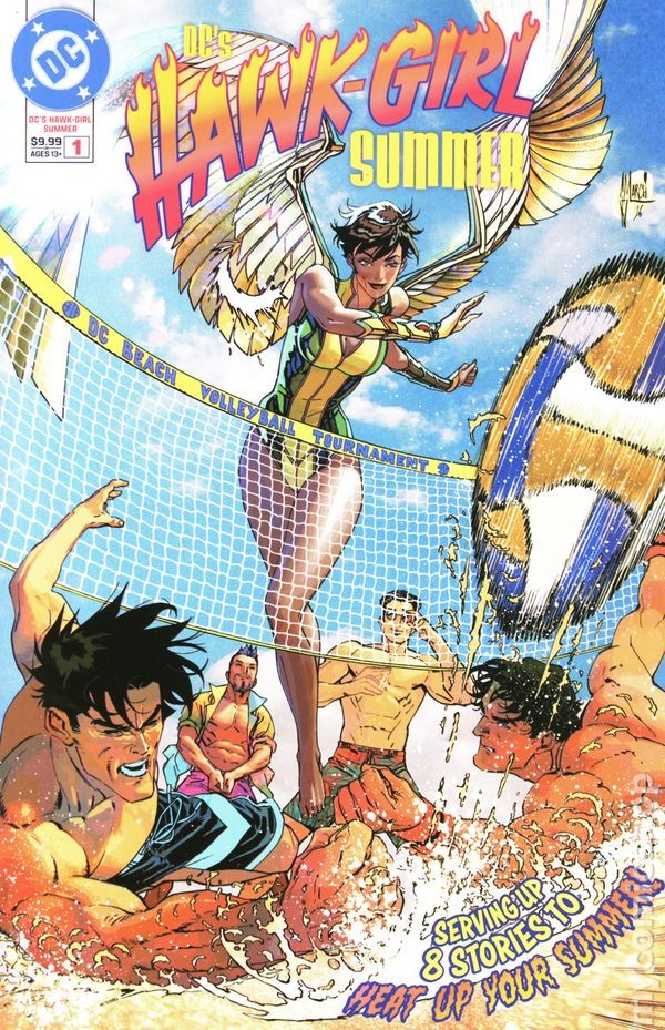 DC's Hawk-Girl Summer 1A NM 2026 Stock Image