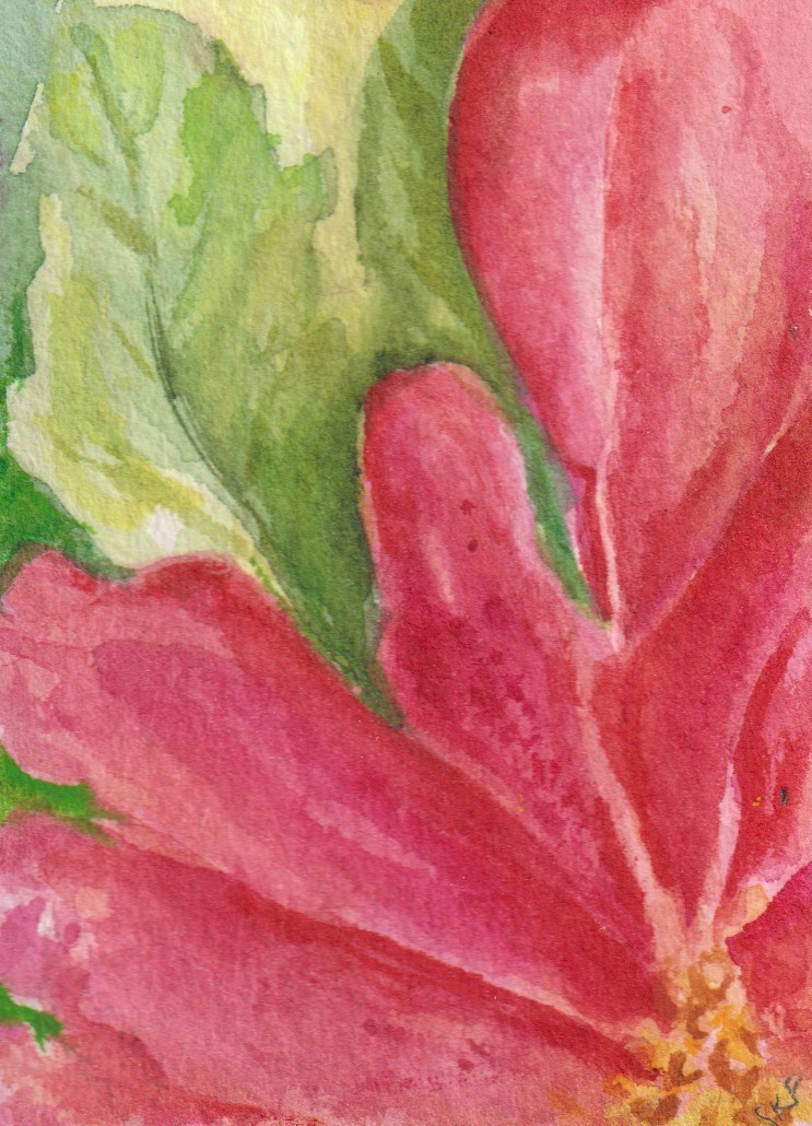 Original ACEO Pink Azalea Watercolor Painting by Sharon Foster - Flowers Original ACEO Pink Azalea Watercolor Painting by Sharon Foster - Flowers