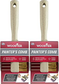 Wooster Genuine Painter\'s Comb Wire Brush 2-Pack, 1832-2PK