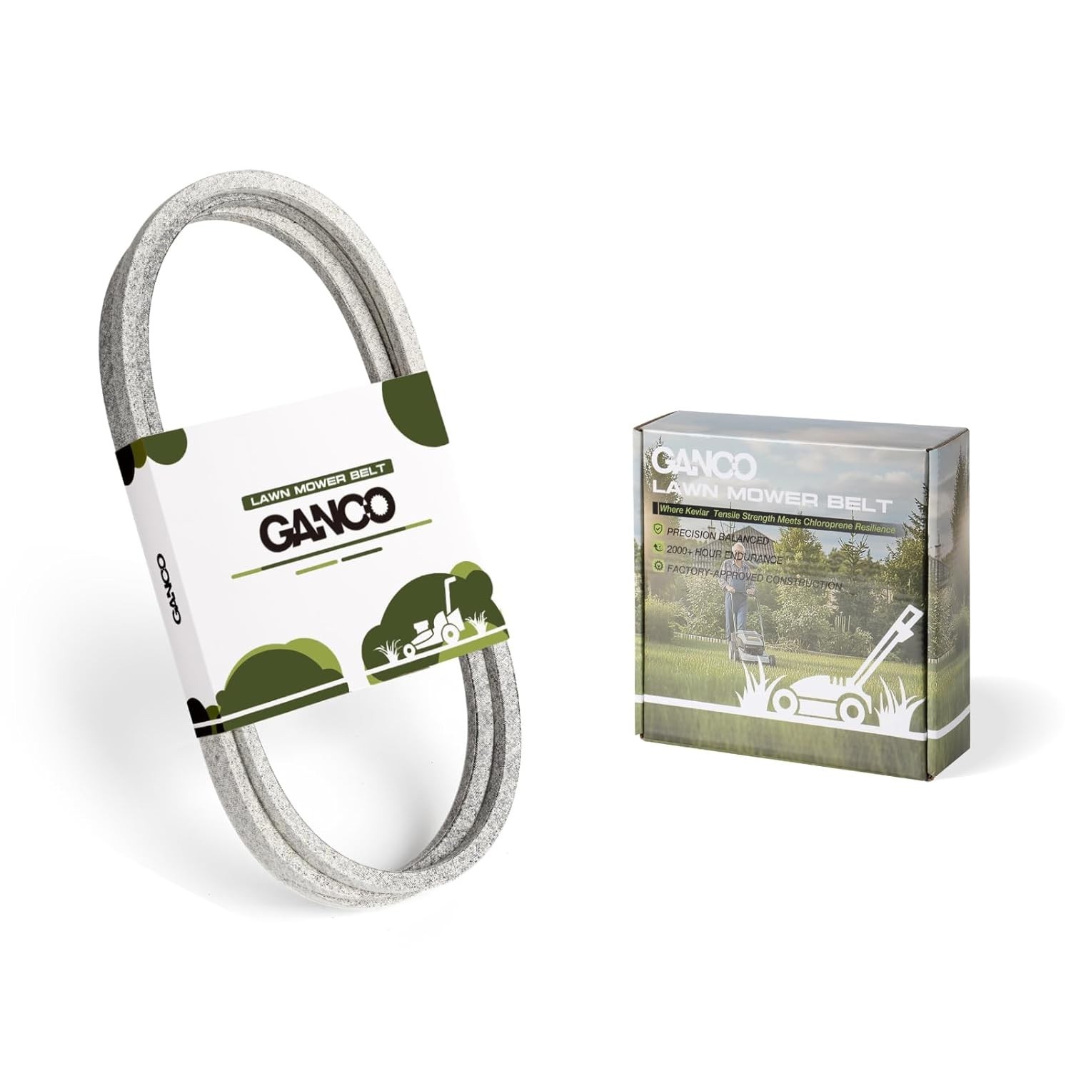 592951801 Deck Belt For Husqvarna Z254F Zero-Turn Lawn Mower, 1/2\