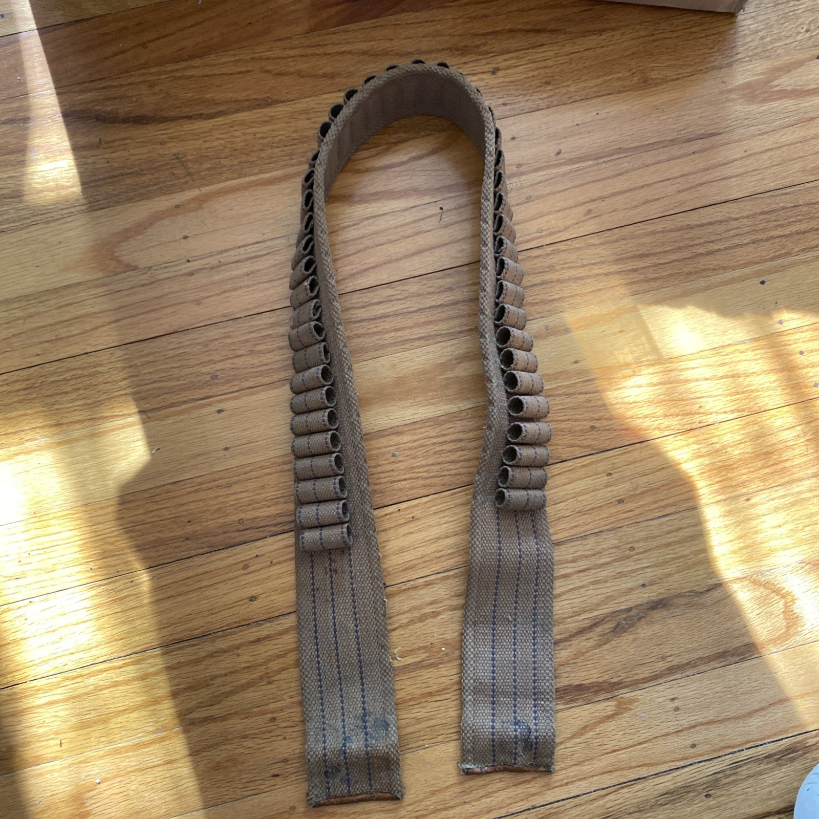 SpanAm War  Indian War U S  1885 Single Row 45 rd Cartridge Belt 4570 Be G2U