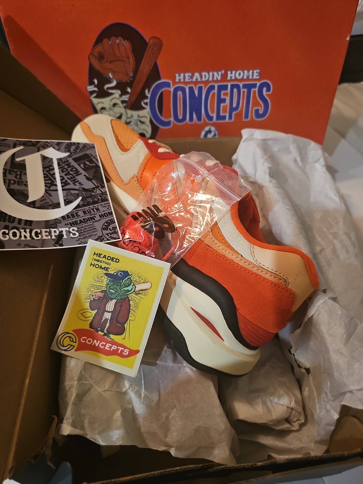 Size 8.5 - Concepts x New Balance 57/40 Headin\' Home