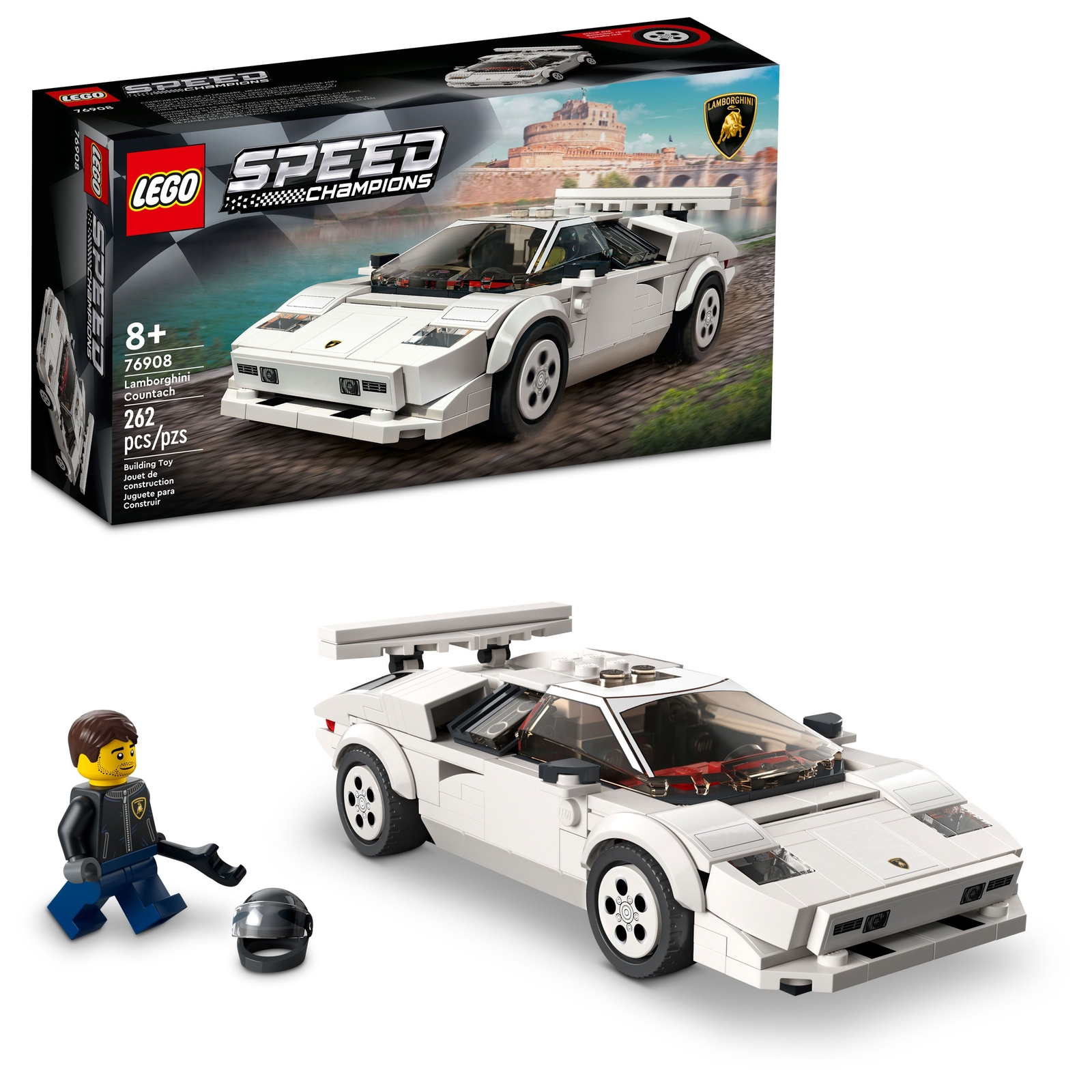Lego Speed Champions Lamborghini Countach 76908 BRAND NEW RETIRED Lambo Lego Speed Champions Lamborghini Countach 76908 BRAND NEW RETIRED Lambo