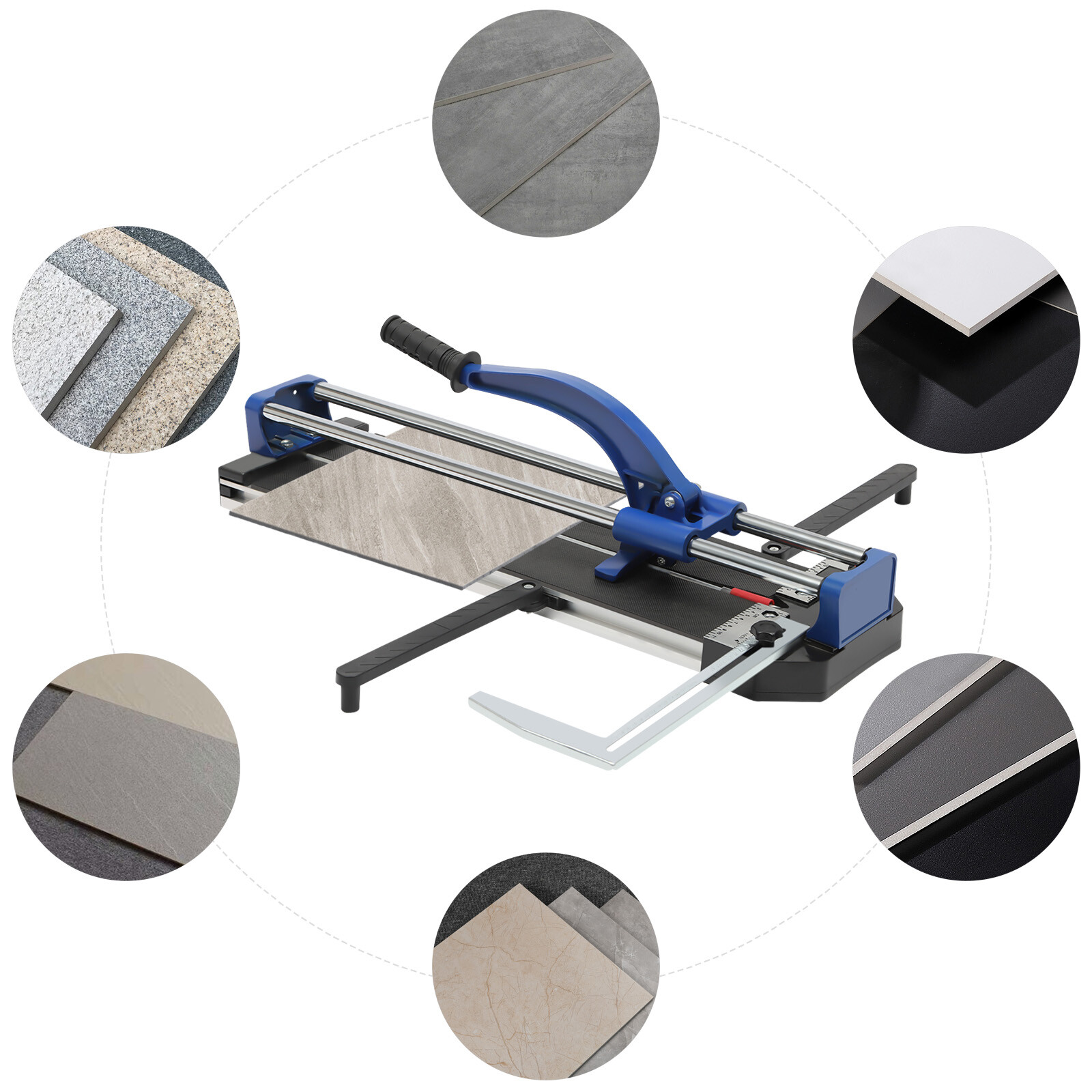 60cm Manual Tile Cutter Positioning Precision Ceramic Porcelain Cutting Machine