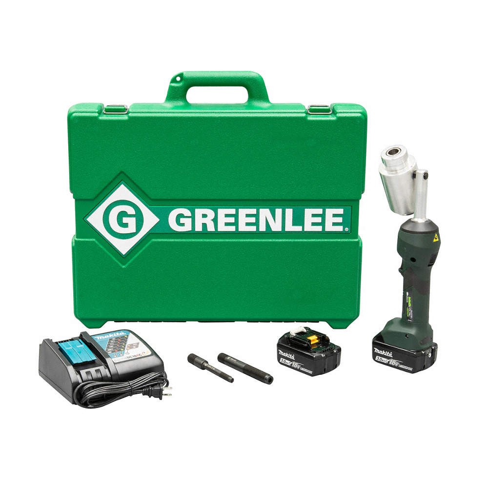 GREENLEE LS100X11A Knockout Tool Kit,18V DC,19.2 lb,No Dies 53JJ07