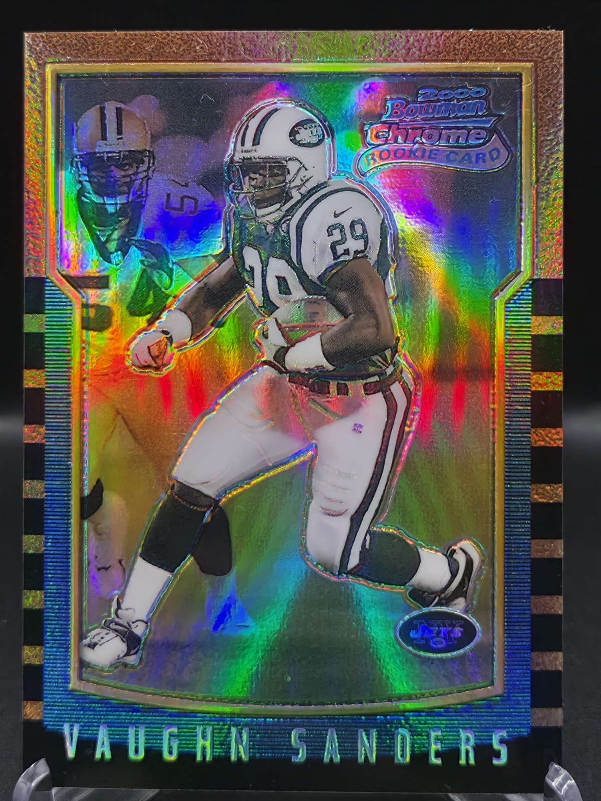 2000 Bowman Chrome Vaughn Sanders #204 Refractor (RC) 2000 Bowman Chrome Vaughn Sanders #204 Refractor (RC)