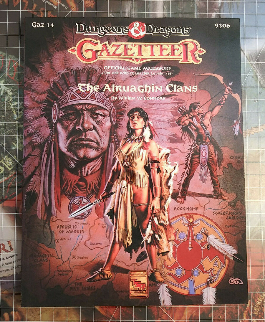 GAZ14 - The Atruaghin Clans - Dungeons & Dragons - Gazetteer - D&D - AD&D