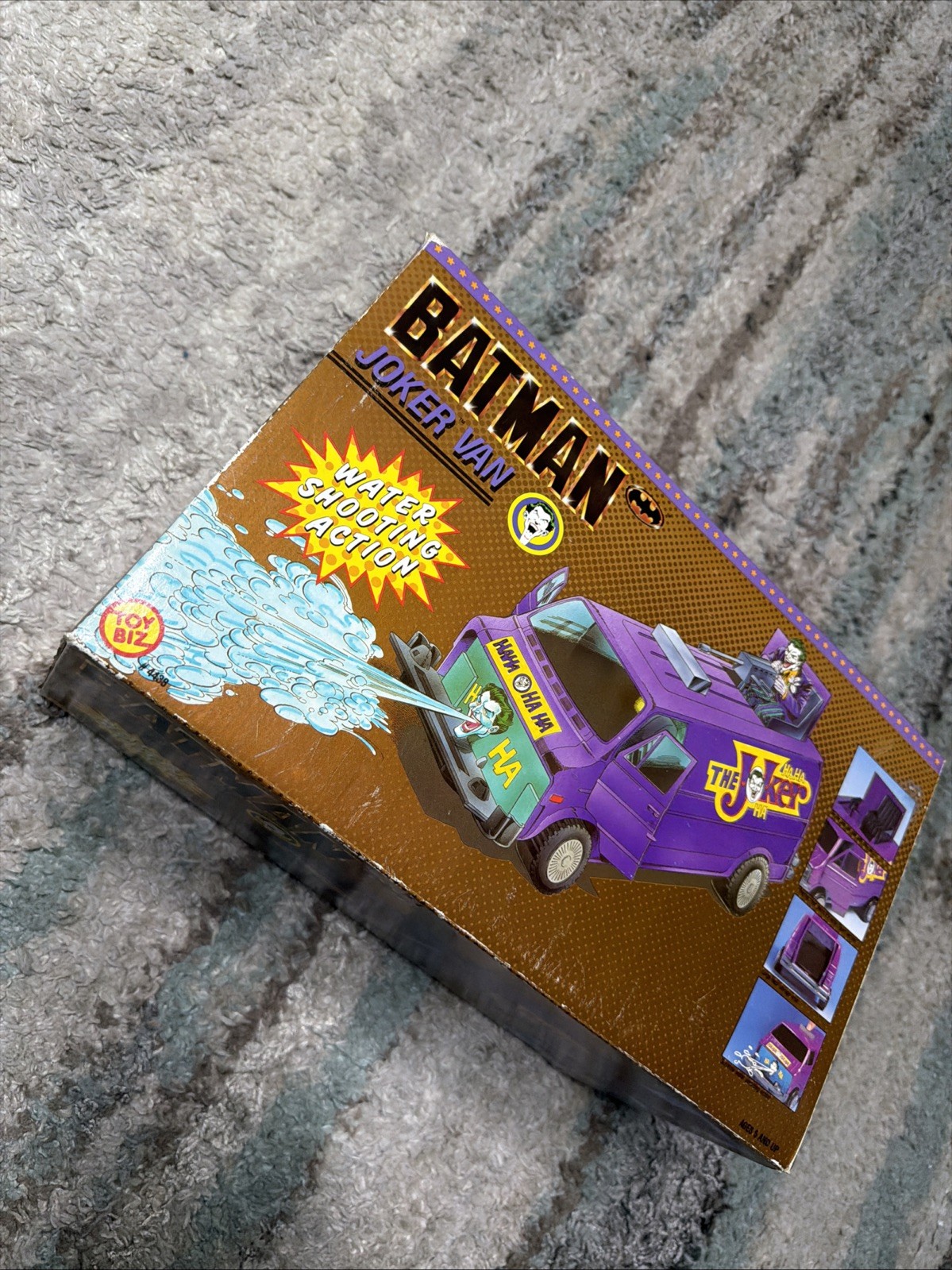 Joker Van Vintage Batman 1989 Movie Vehicle New NIB Toybiz 1990 Joker Van Vintage Batman 1989 Movie Vehicle New NIB Toybiz 1990