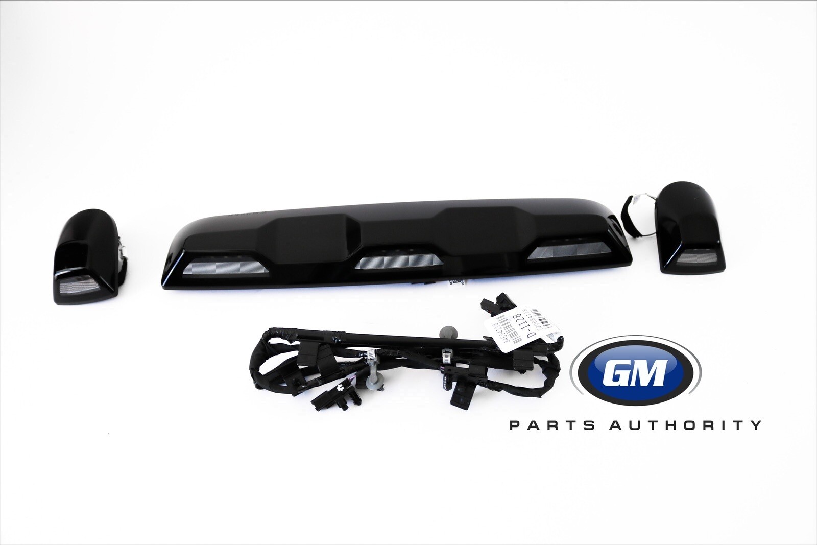 2020-26 Silverado Sierra HD Amber Roof Marker Clearance Lamp Kit Black OEM GM