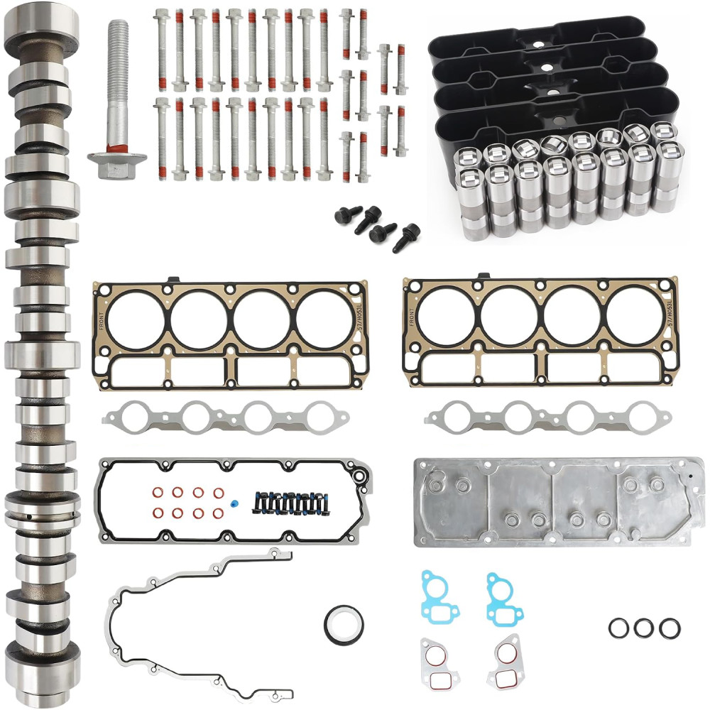 5.3L NON AFM Camshaft  Lifters Valley Cover KIT Fit 2007-2013 Chevy GM Truck SUV