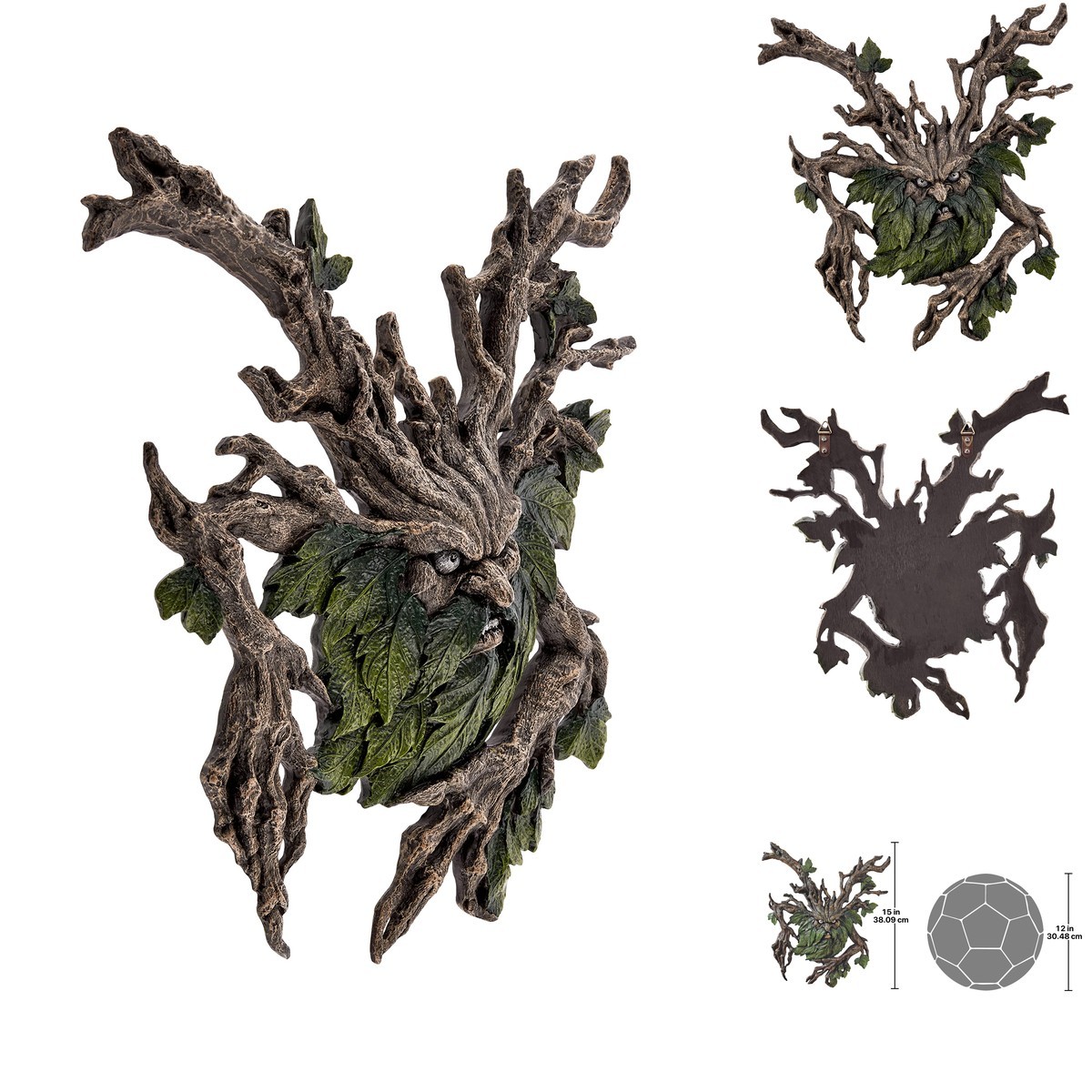 Design Toscano Crotchety Crank Tree Ent Wall Sculpture