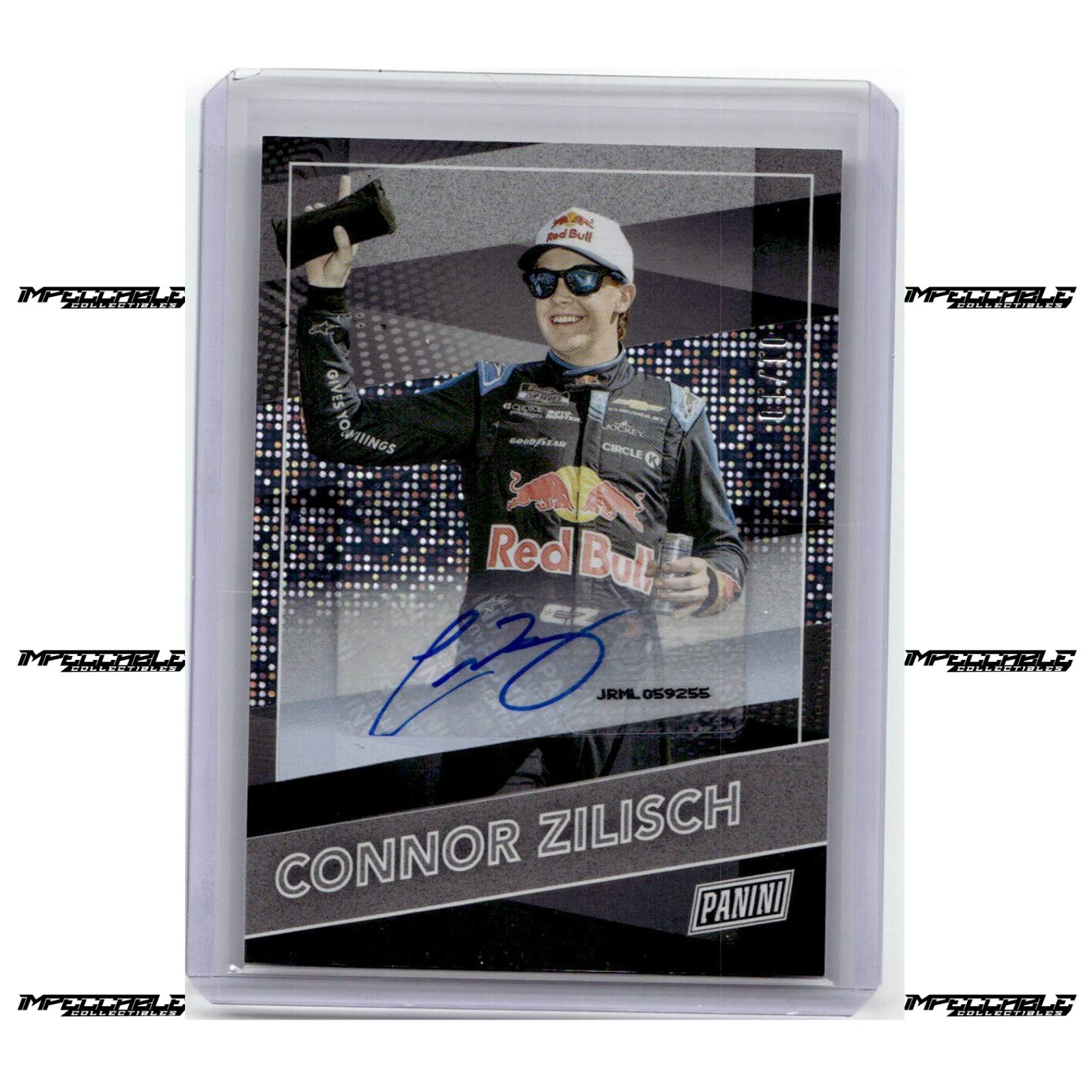 2026 Panini National NSCC VIP Silver - Sparkle #10 Connor Zilisch Auto 1/10 2026 Panini National NSCC VIP Silver - Sparkle #10 Connor Zilisch Auto 1/10