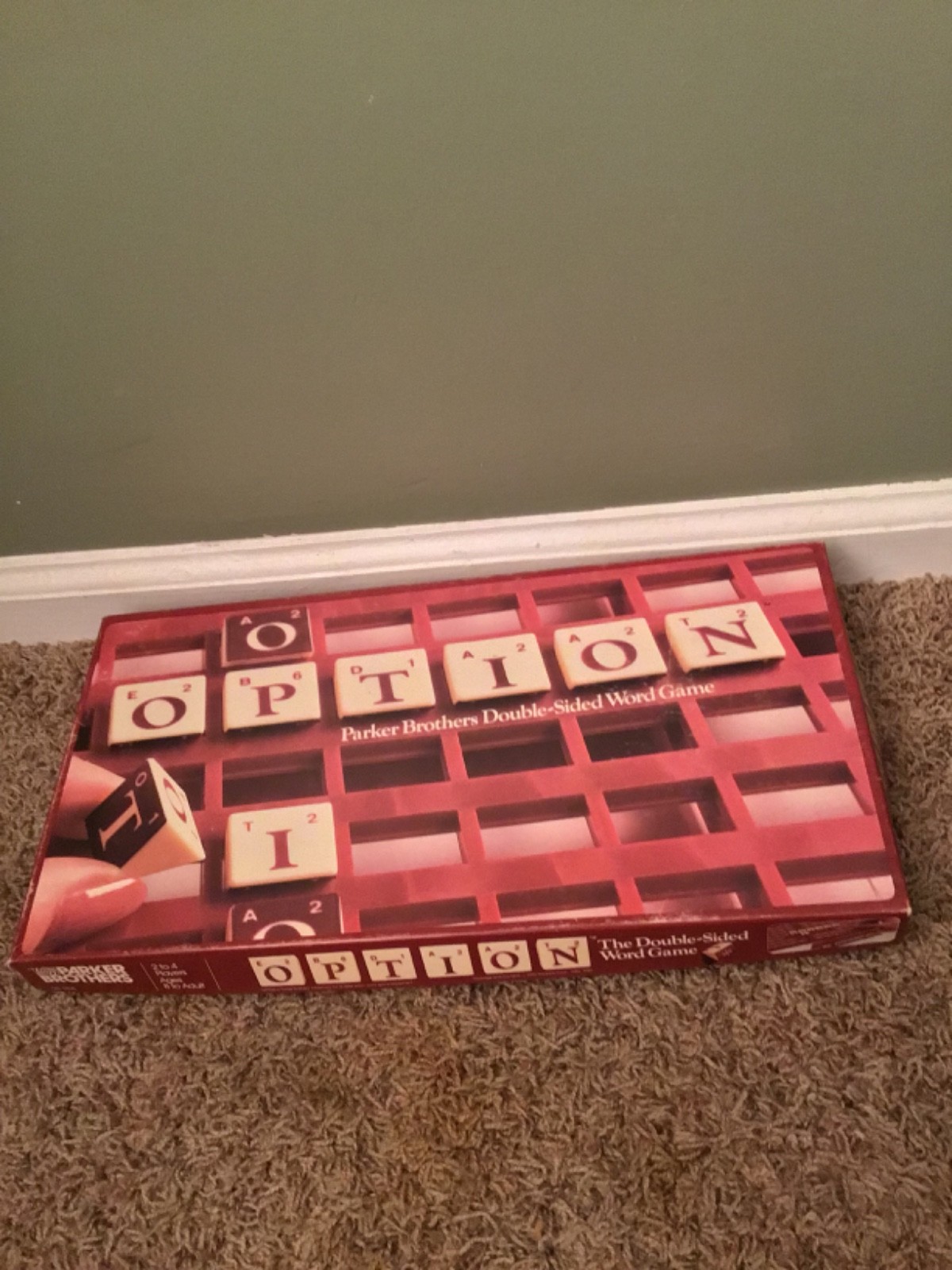Vintage 1983 Parker Brothers Option Board Game Complete Vintage 1983 Parker Brothers Option Board Game Complete
