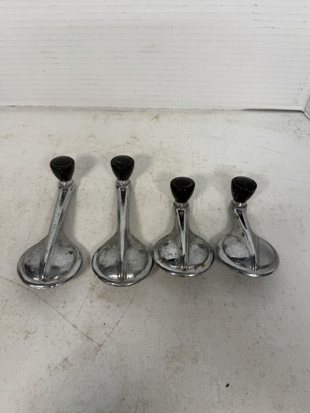 1955-1964 OEM CHEVY PONTIAC OLDS BUICK SET OF 4 WINDOW CRANK HANDLES 4151895