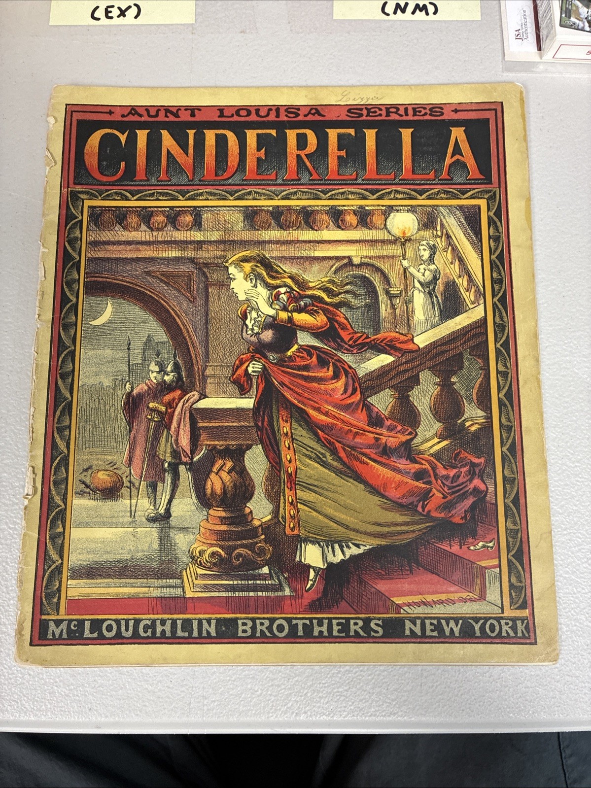 Cinderella - Aunt Louisa\'s Big Picture Series McLoughlin Brothers - 1880s