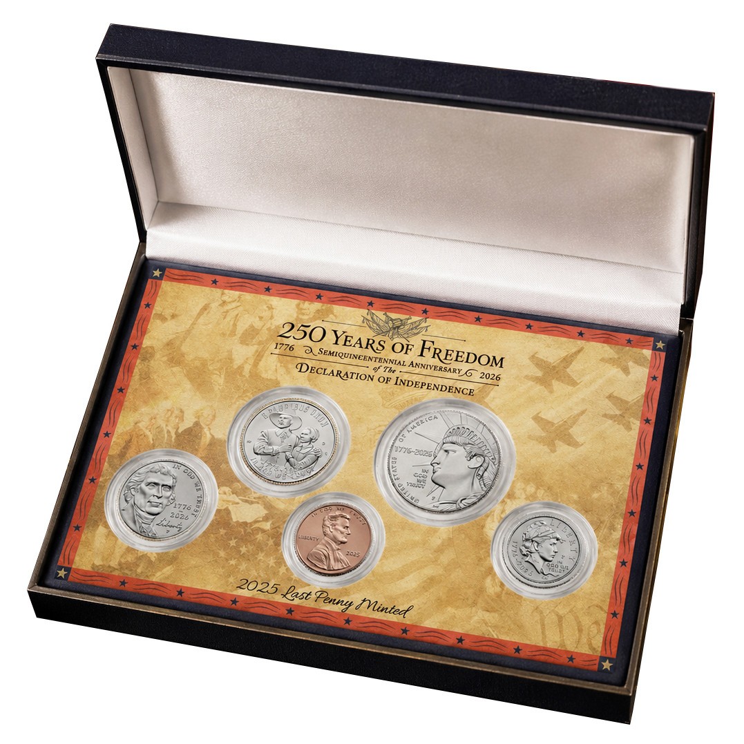 United States Semiquincentennial 250th Anniversary Coin Set - Brilliant Uncircul United States Semiquincentennial 250th Anniversary Coin Set - Brilliant Uncircul