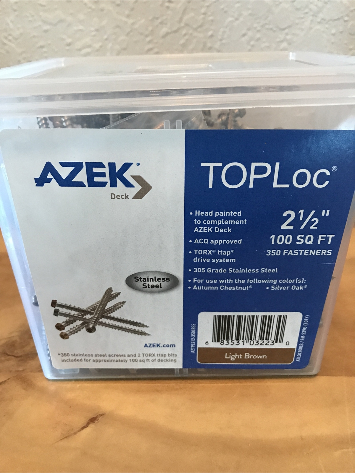 AZEK TOPLoc 2 1/2\