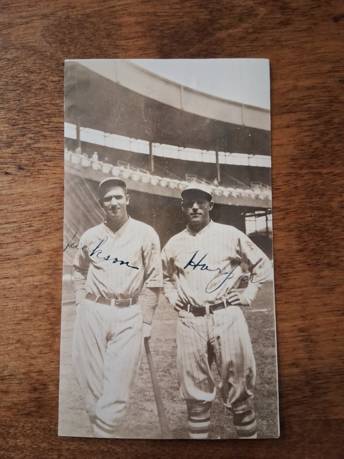 Travis Jackson Geo. Harper 1927 Giants Baseball Type 1 Photo 2 3/4x4 3/4 19285