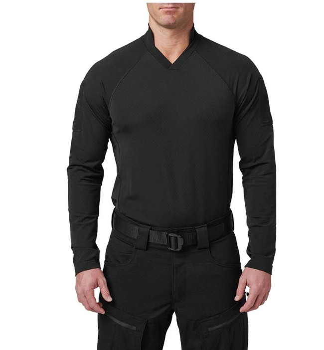 5.11 V.XI Sigurd Men's Black Long Sleeve Tactical Shirt 72545