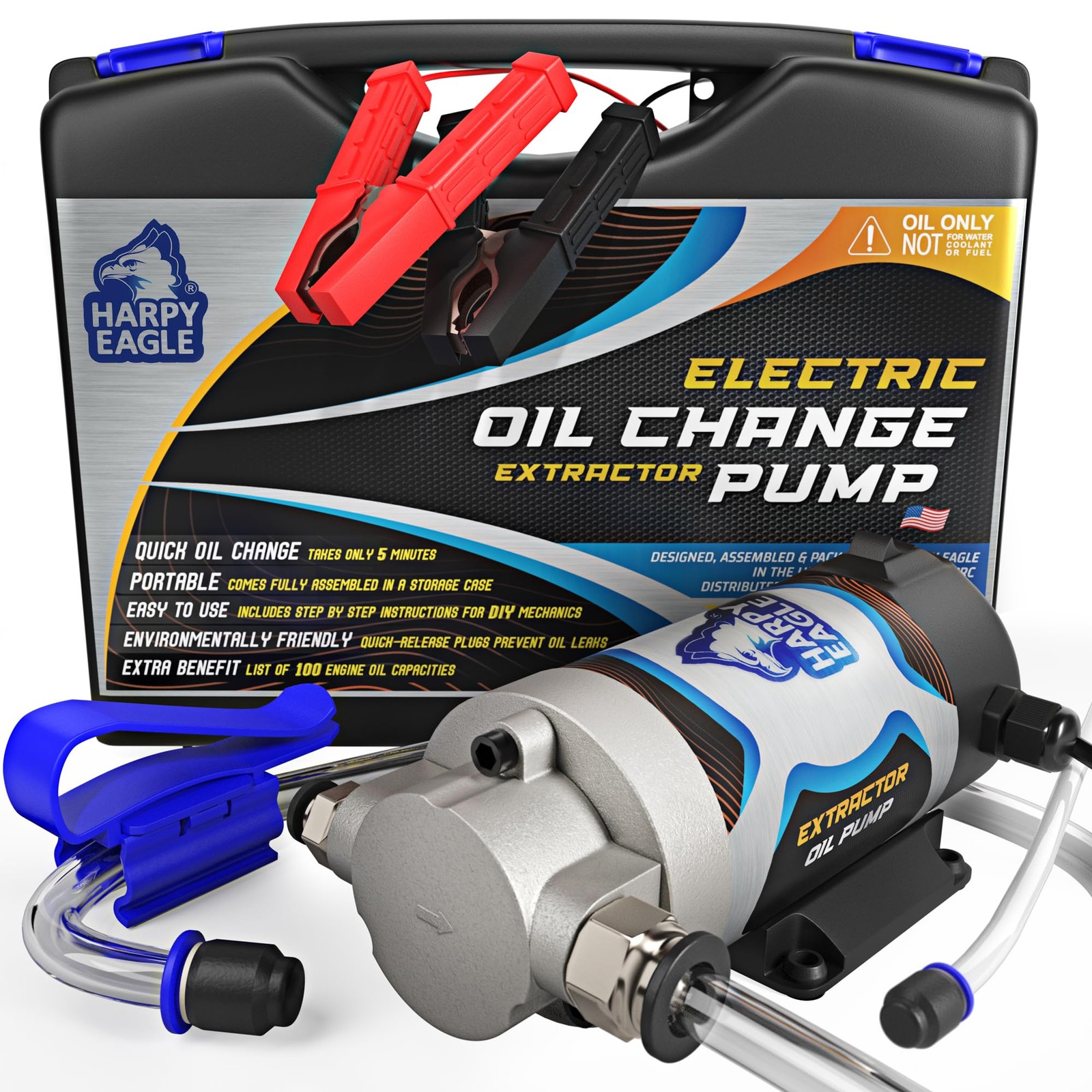 Harpy Eagle Electric Oil Change Extractor Pump 12/24V Harpy Eagle Electric Oil Change Extractor Pump 12/24V