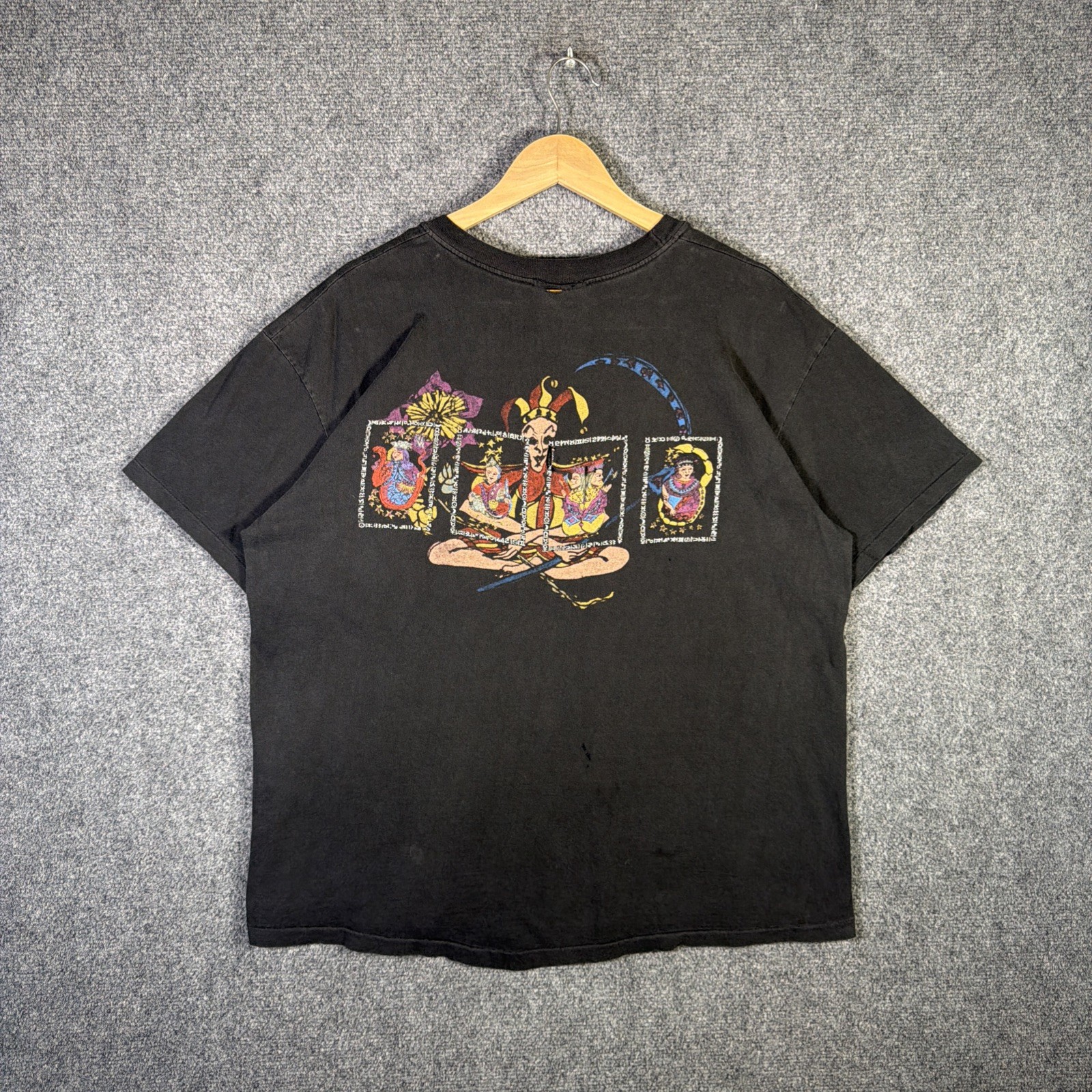 Vintage Concrete Blonde Shirt Mens Large Black 80s 1989 Band Tee Sun Moon Rare Vintage Concrete Blonde Shirt Mens Large Black 80s 1989 Band Tee Sun Moon Rare